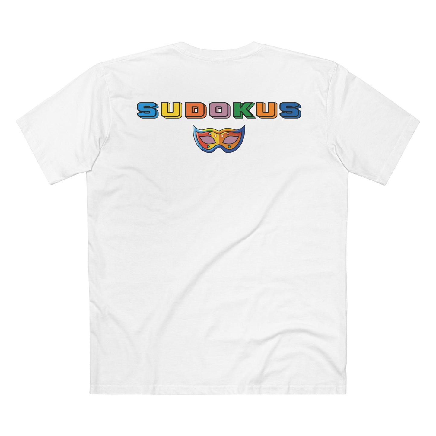 Mask Shirt, Shirt with Face - SudokuS