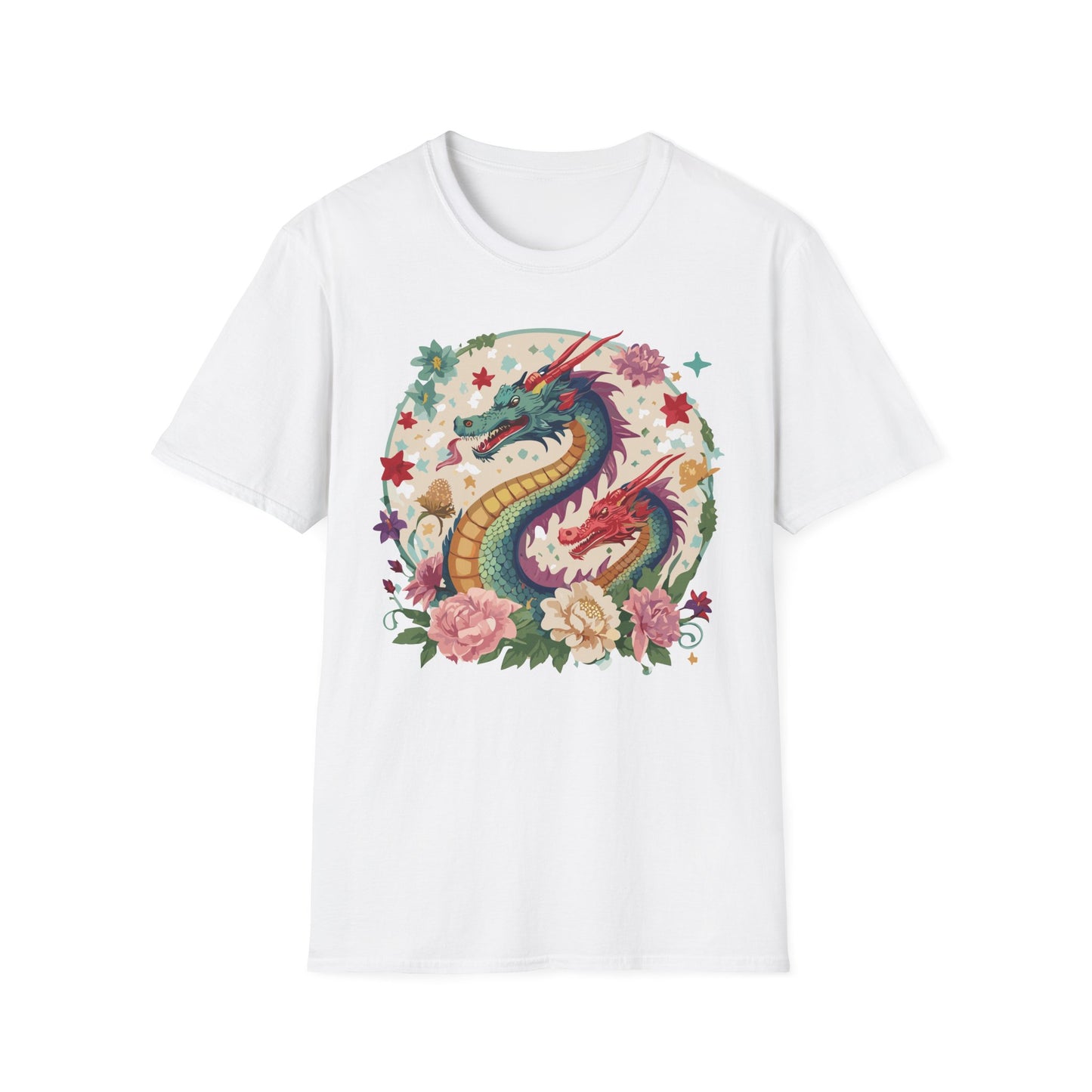 Dragon T Shirt, Dragon Shirt, Shirt with Animals, Animal Shirt
