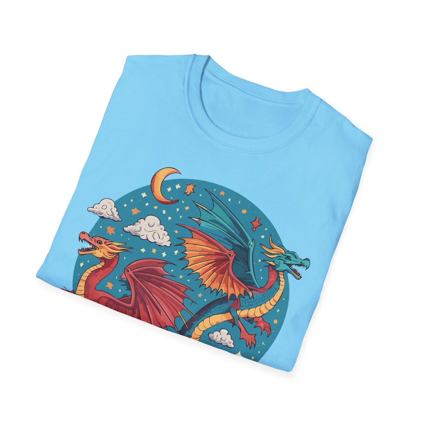Dragon T Shirt, Dragon Shirt, Shirt with Animals, Animal Shirt