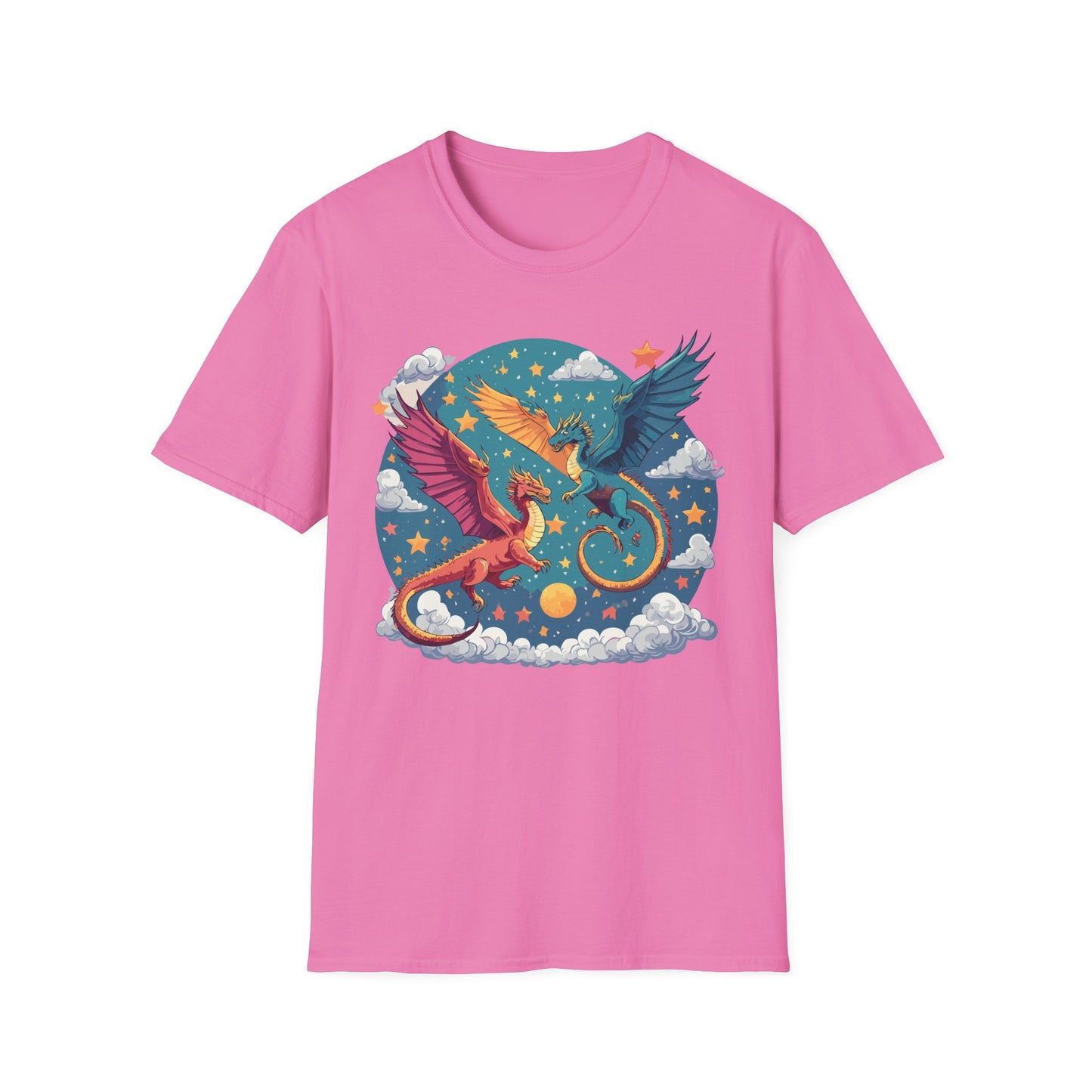 Dragon T Shirt, Dragon Shirt, Shirt with Animals, Animal Shirt