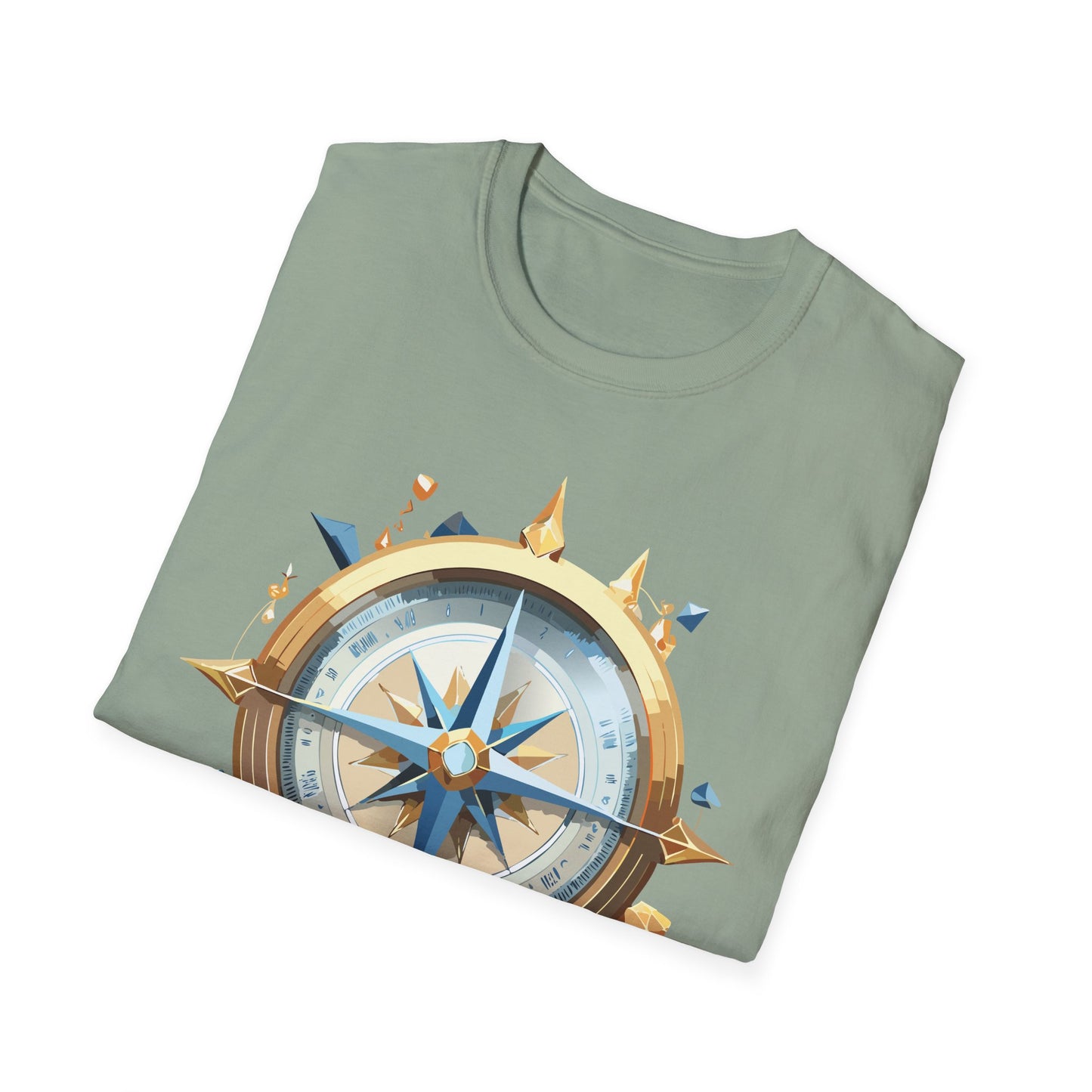 Compass T Shirt, Compass Shirt, Shirt with Compass, Navigator Shirt