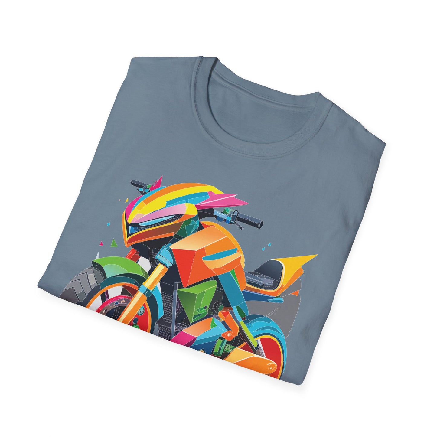 Bike T Shirt, Moto Shirt, Shirt with Motorcycle, MTB T Shirts