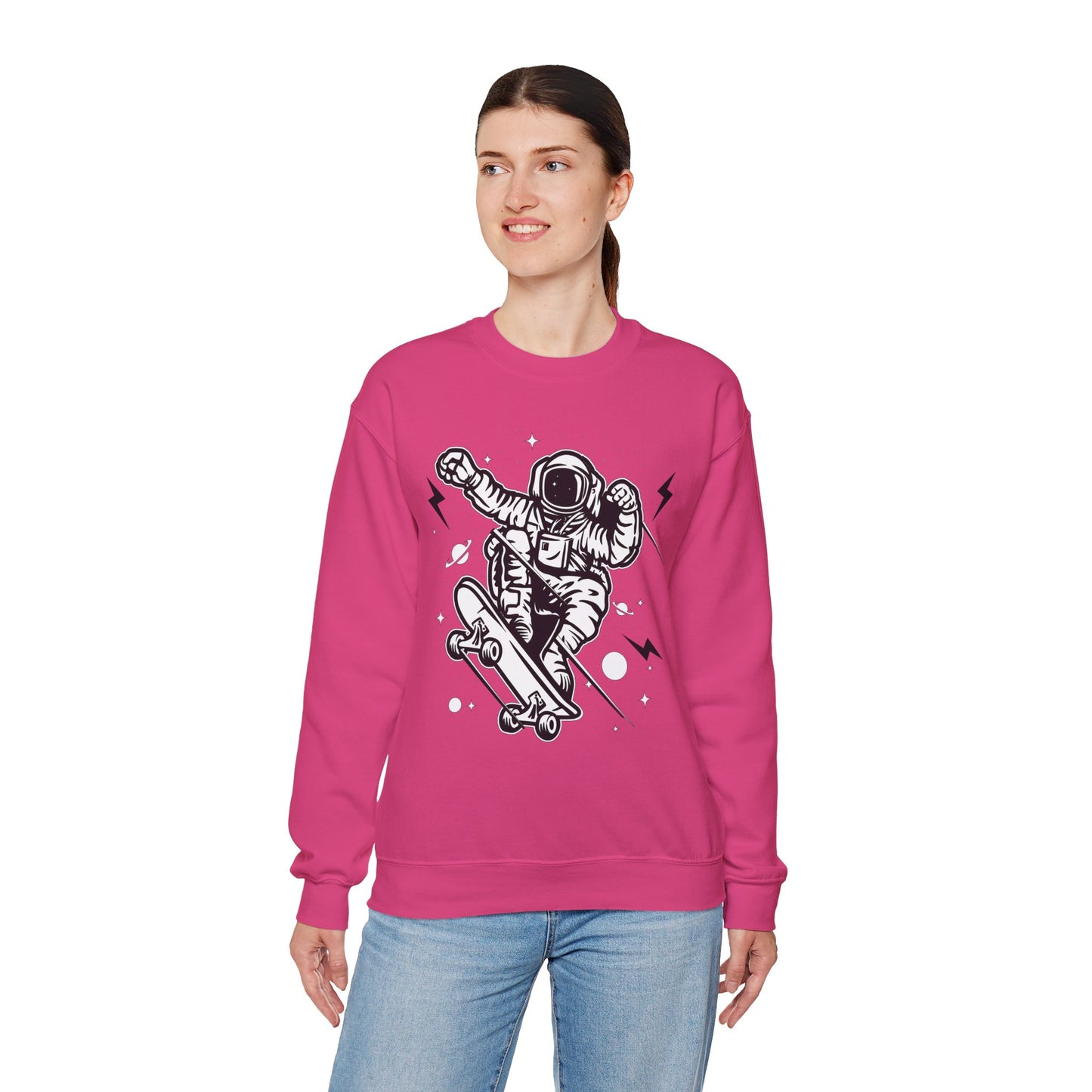 Space Shuttle Sweatshirt, Cosmic Sweatshirt, Astronaut Sweatshirt, Space Cosmic Sweatshirt