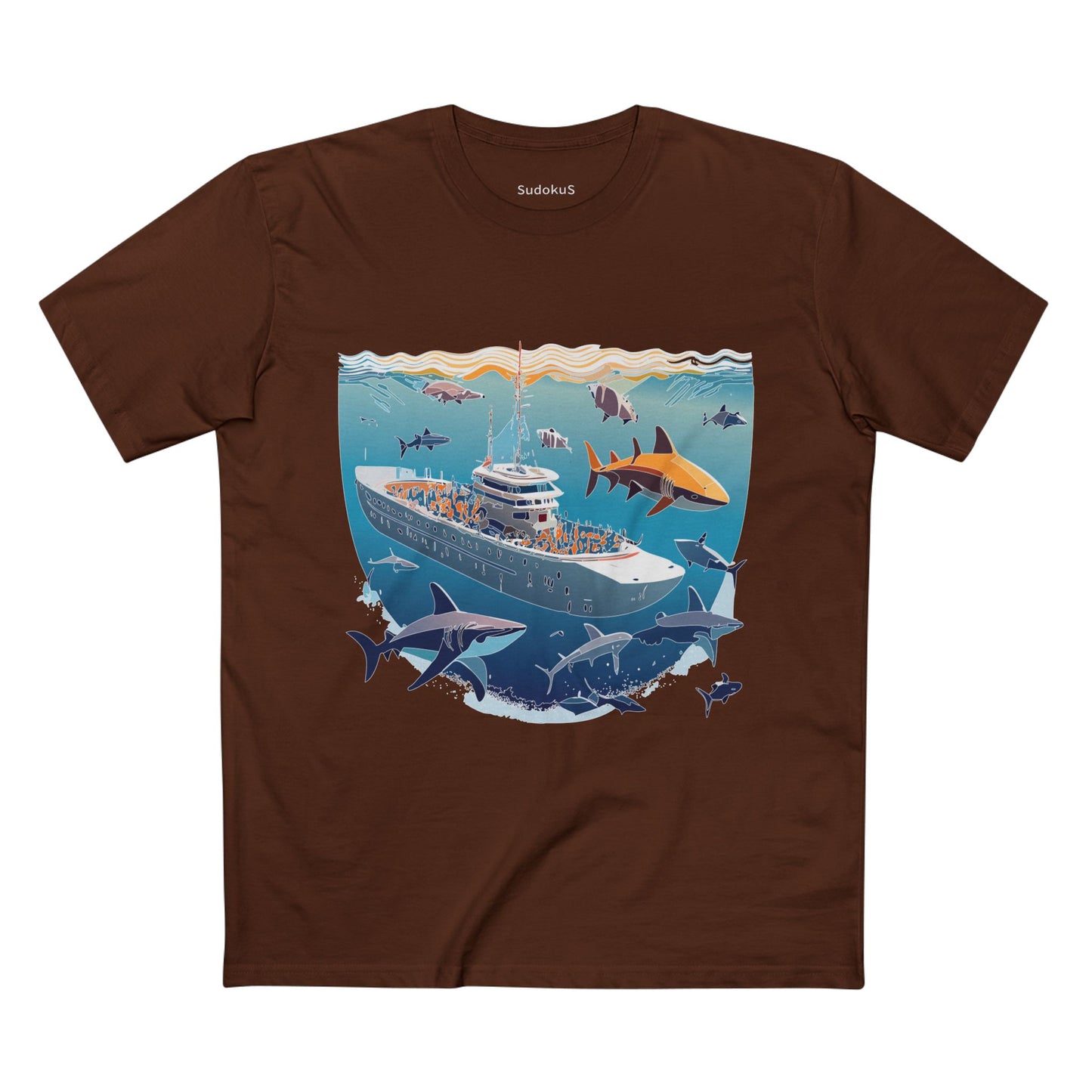Ocean Coast Shirts, Ocean Shirt - SudokuS