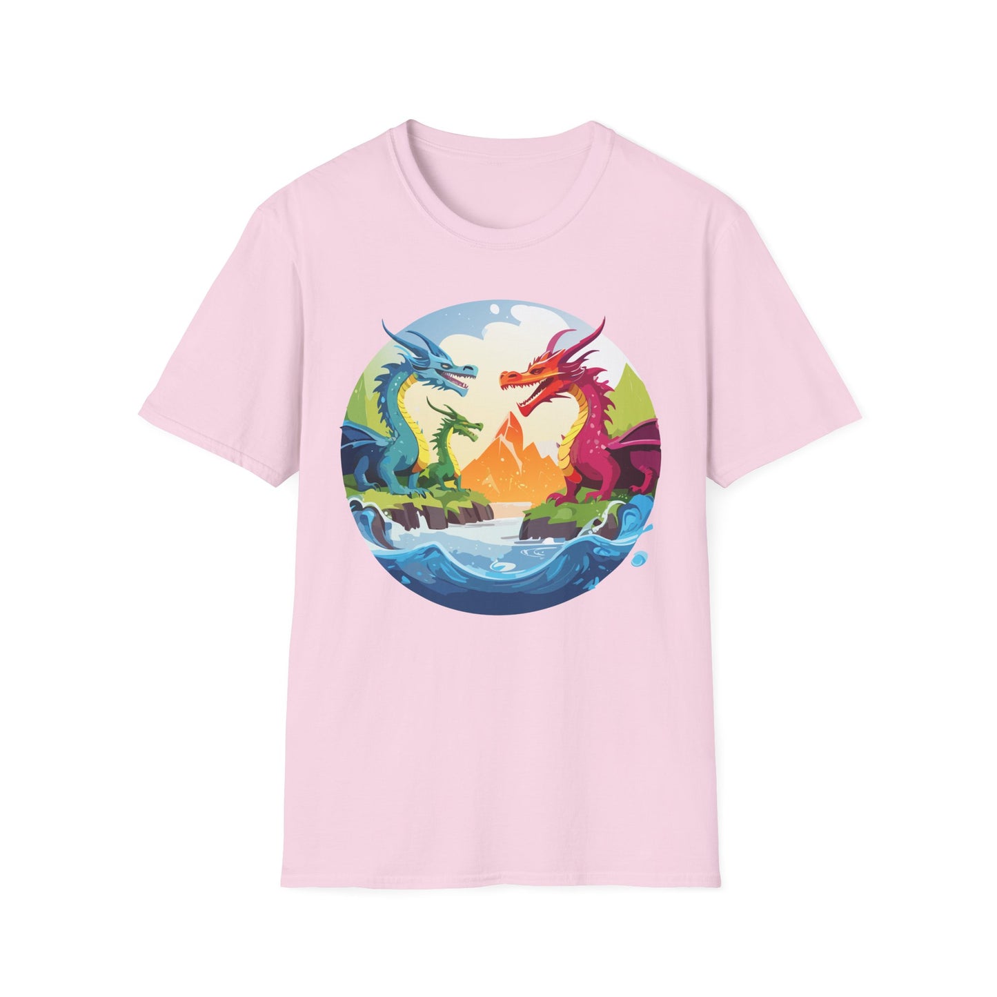Dragon T Shirt, Dragon Shirt, Shirt with Animals, Animal Shirt