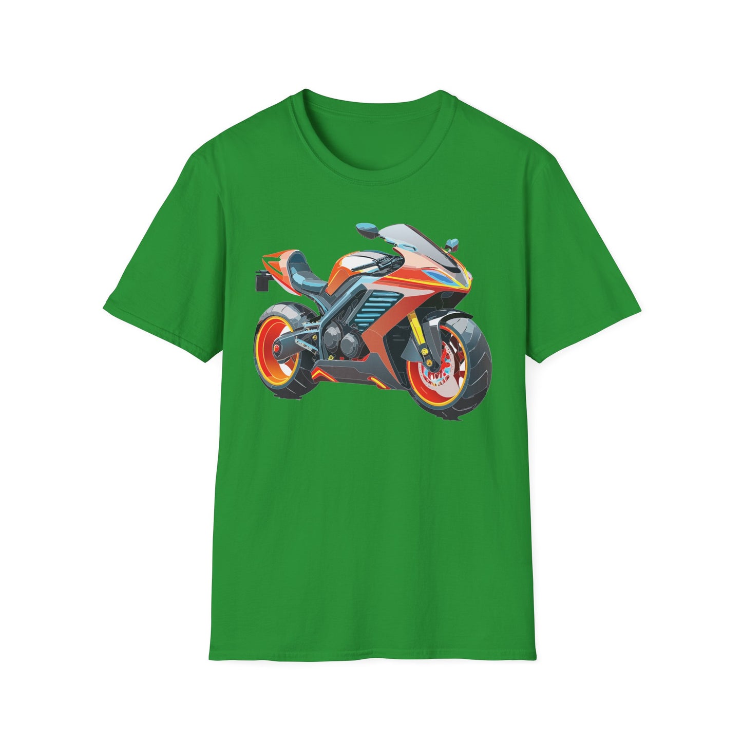 Bike T Shirt, Moto Shirt, Shirt with Motorcycle, MTB T Shirts