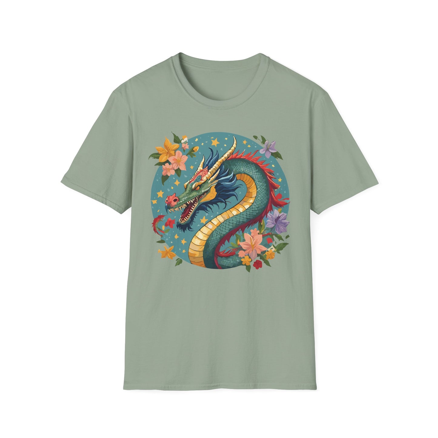Dragon T Shirt, Dragon Shirt, Shirt with Animals, Animal Shirt