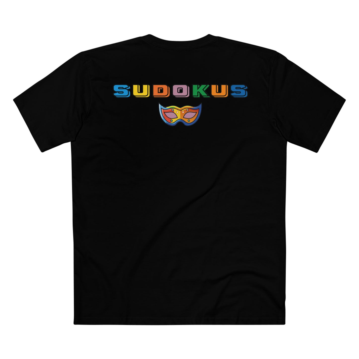 Mask Shirt, Shirt with Face - SudokuS