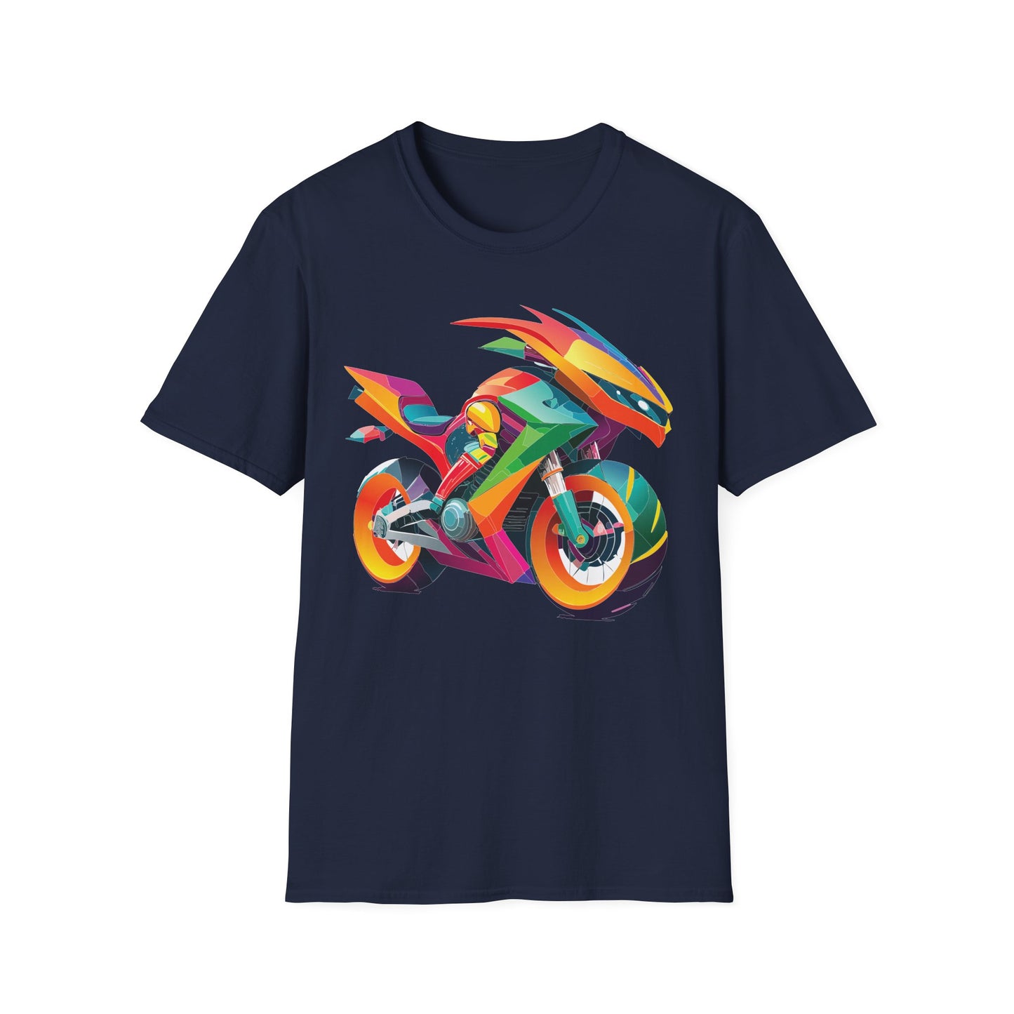 Bike T Shirt, Moto Shirt, Shirt with Motorcycle, MTB T Shirts