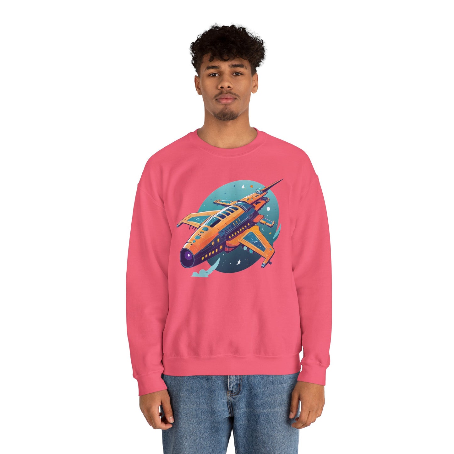 Space Shuttle Sweatshirt, Cosmic Sweatshirt, Astronaut Sweatshirt, Space Cosmic Sweatshirt