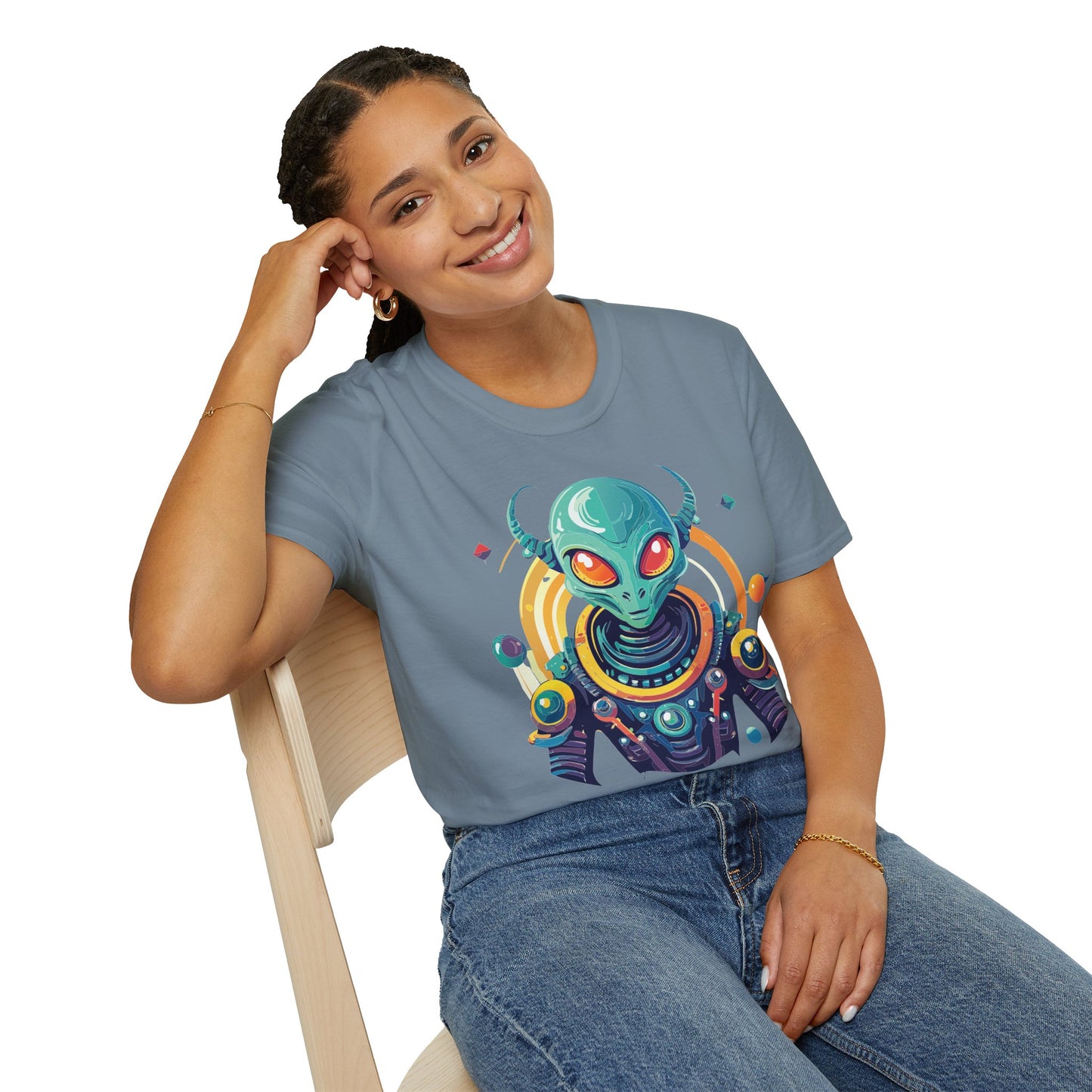 Alien T Shirt, Cosmos Shirt, Shirt with Aliens, Cosmo Shirts