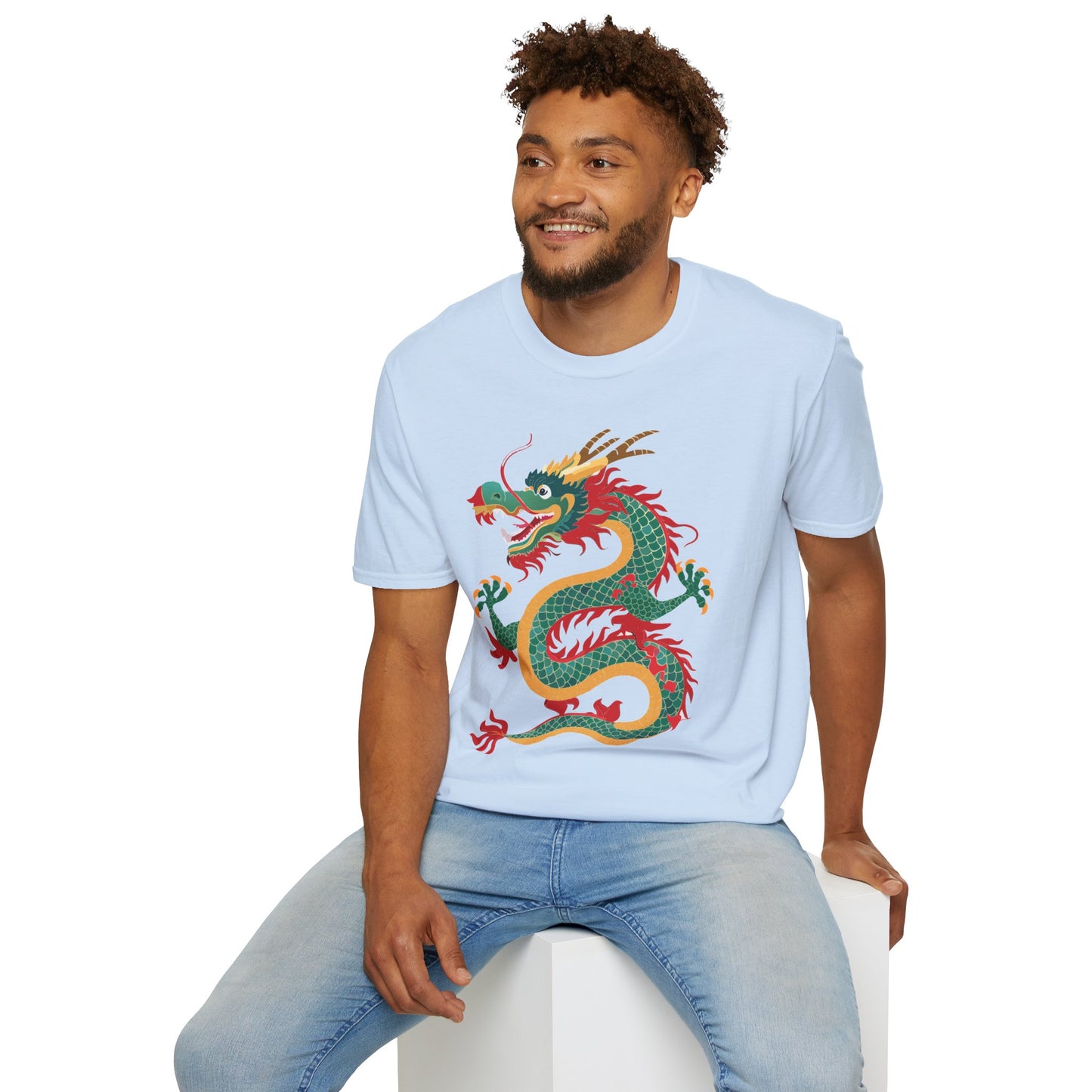 Dragon T Shirt, Dragon Shirt, Shirt with Animals, Animal Shirt
