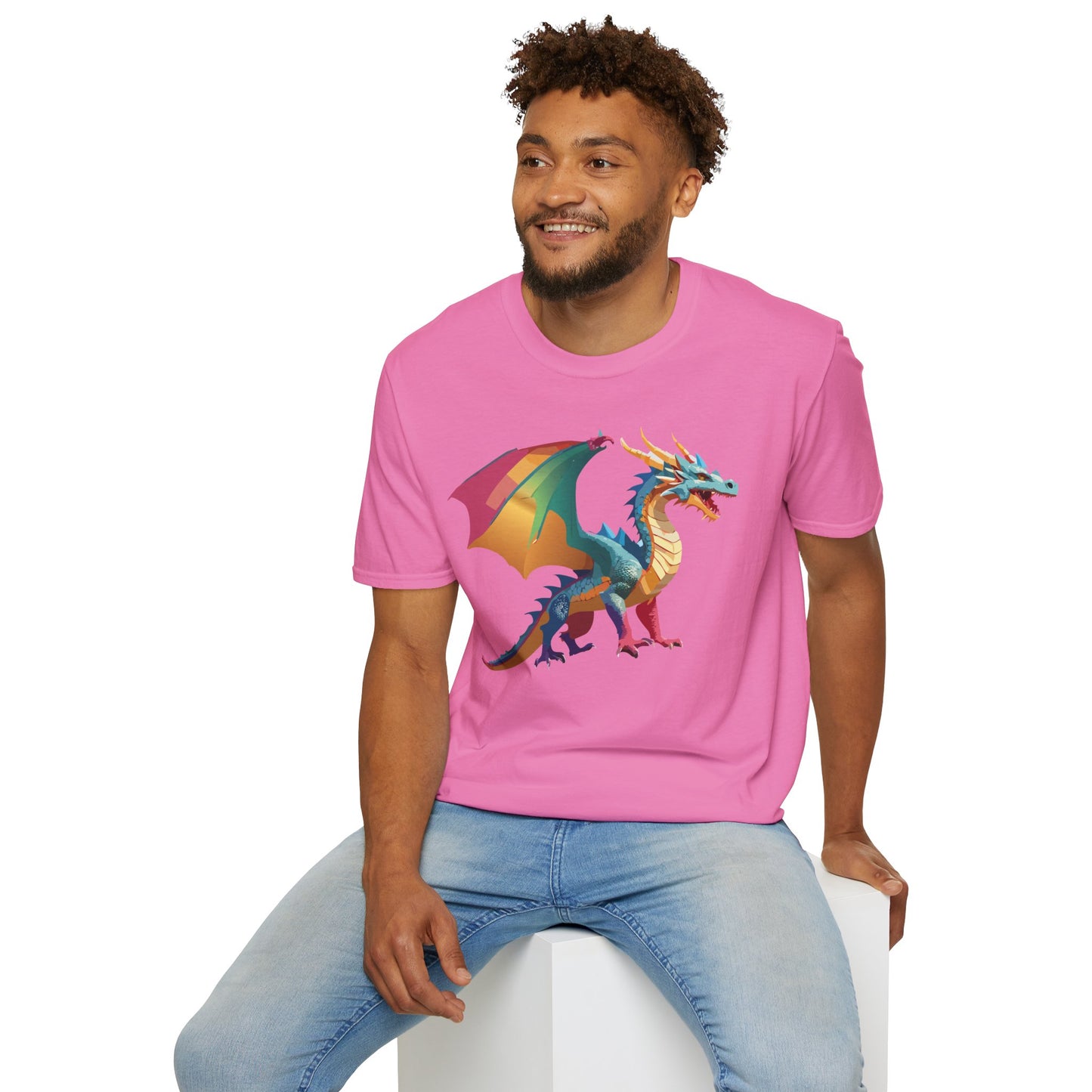 Dragon T Shirt, Dragon Shirt, Shirt with Animals, Animal Shirt
