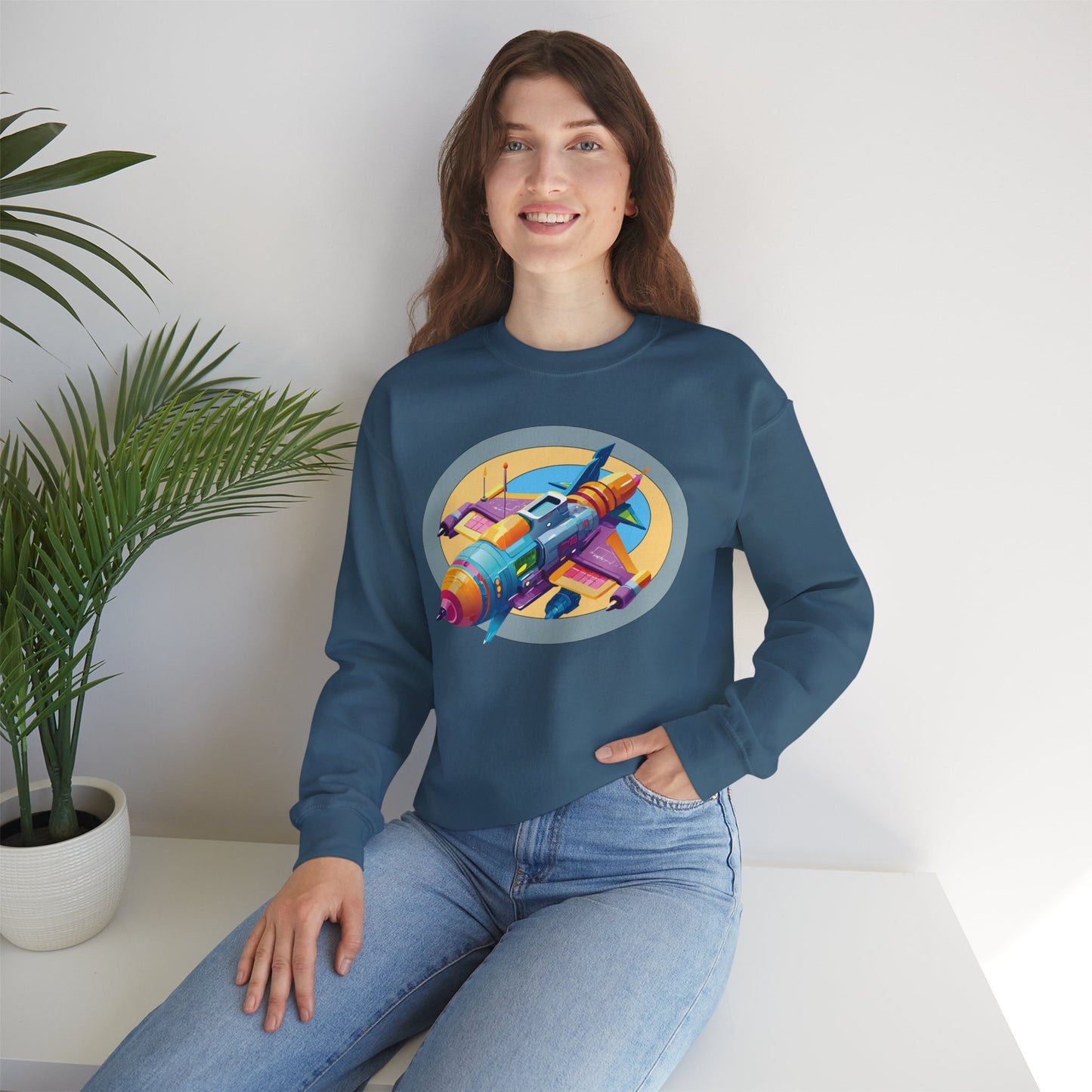 Space Shuttle Sweatshirt, Cosmic Sweatshirt, Astronaut Sweatshirt, Space Cosmic Sweatshirt