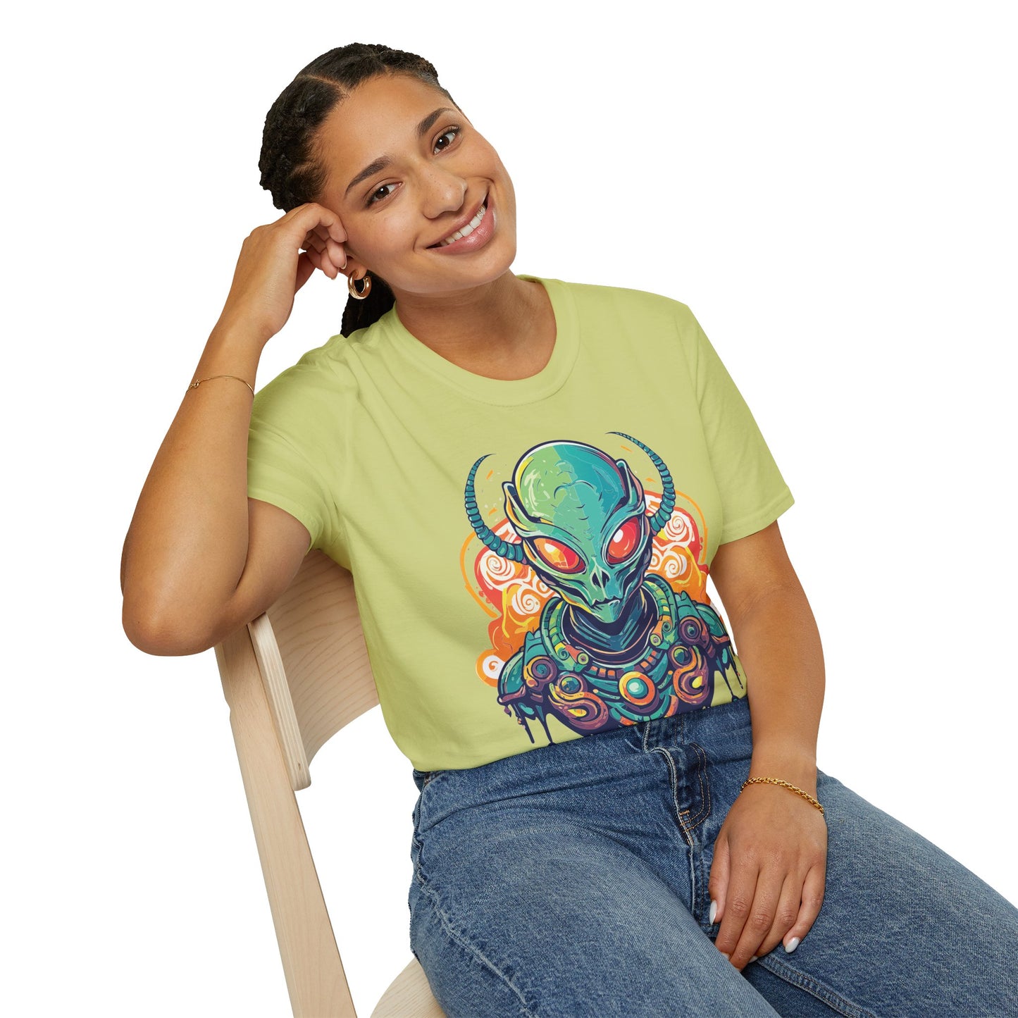 Alien T Shirt, Cosmos Shirt, Shirt with Aliens, Cosmo Shirts