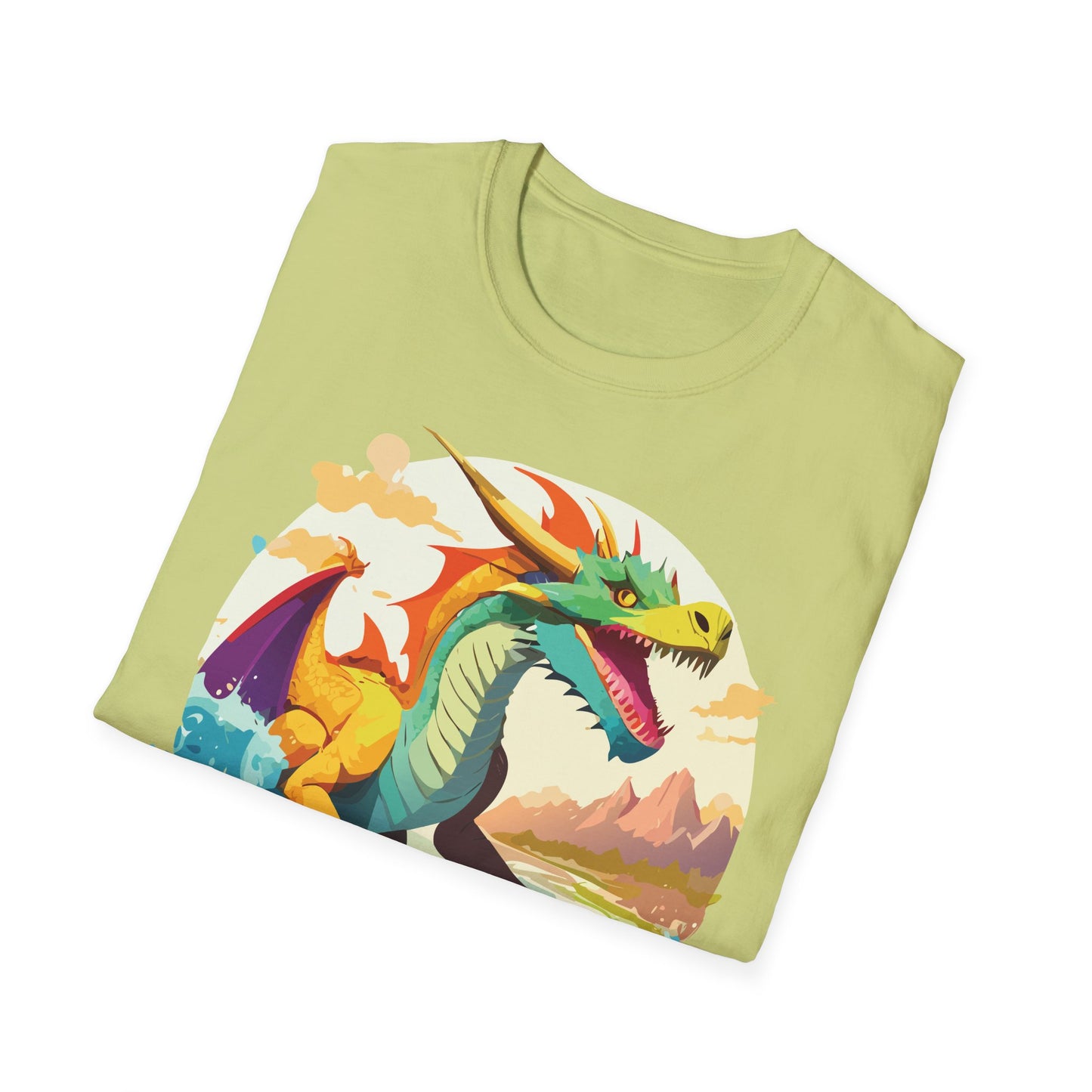 Dragon T Shirt, Dragon Shirt, Shirt with Animals, Animal Shirt
