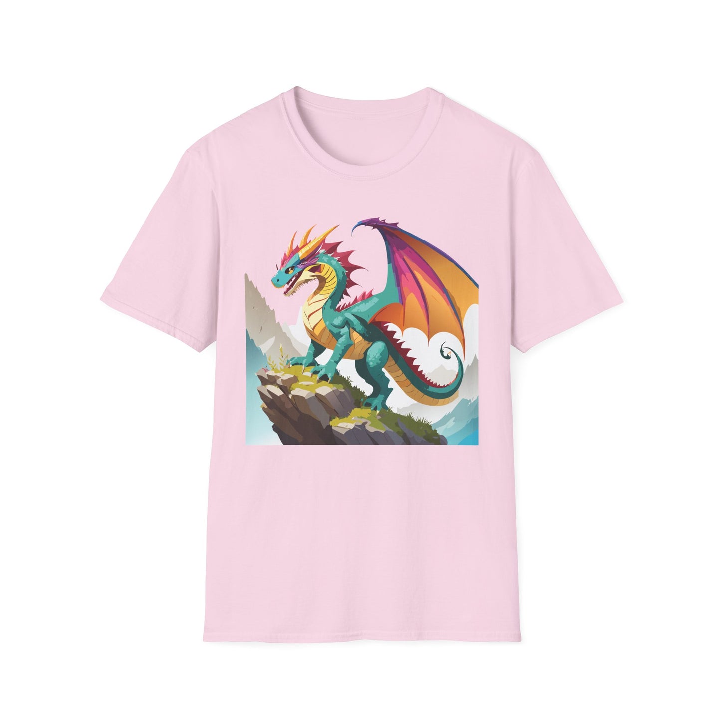 Dragon T Shirt, Dragon Shirt, Shirt with Animals, Animal Shirt