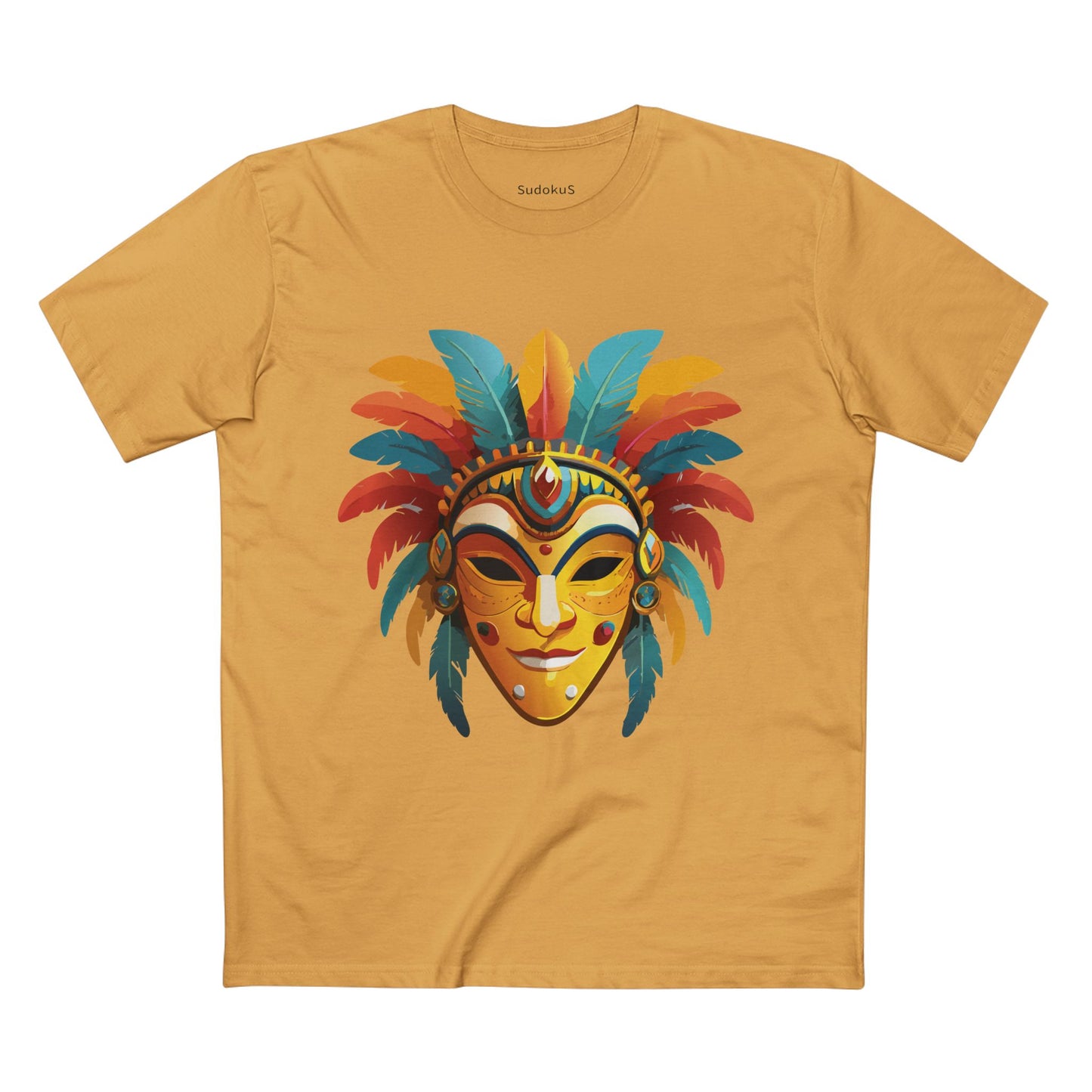Mask Shirt, Shirt with Face - SudokuS