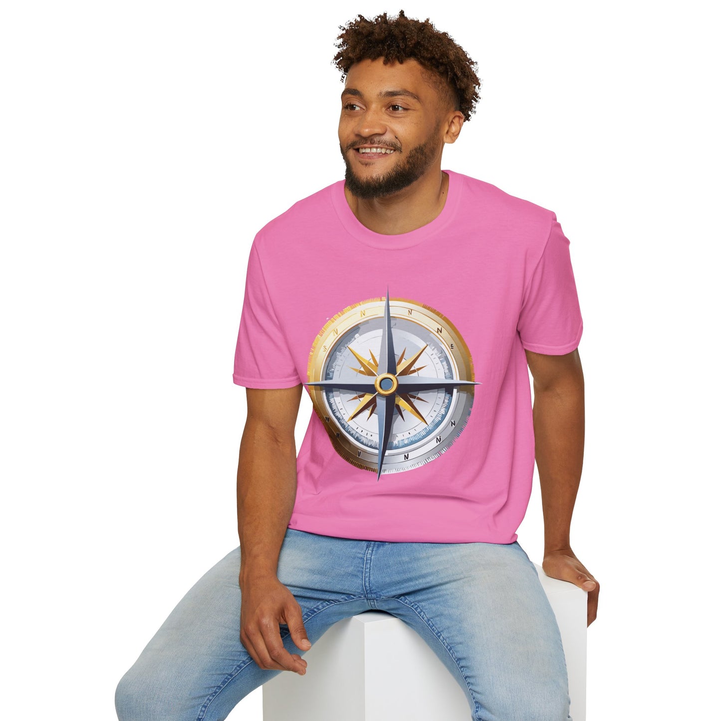 Compass T Shirt, Compass Shirt, Shirt with Compass, Navigator Shirt