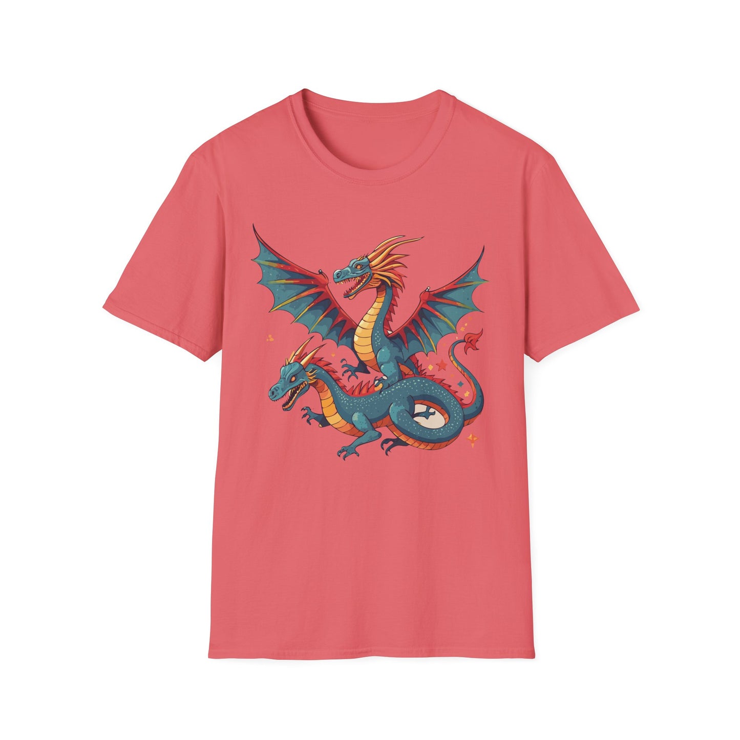 Dragon T Shirt, Dragon Shirt, Shirt with Animals, Animal Shirt