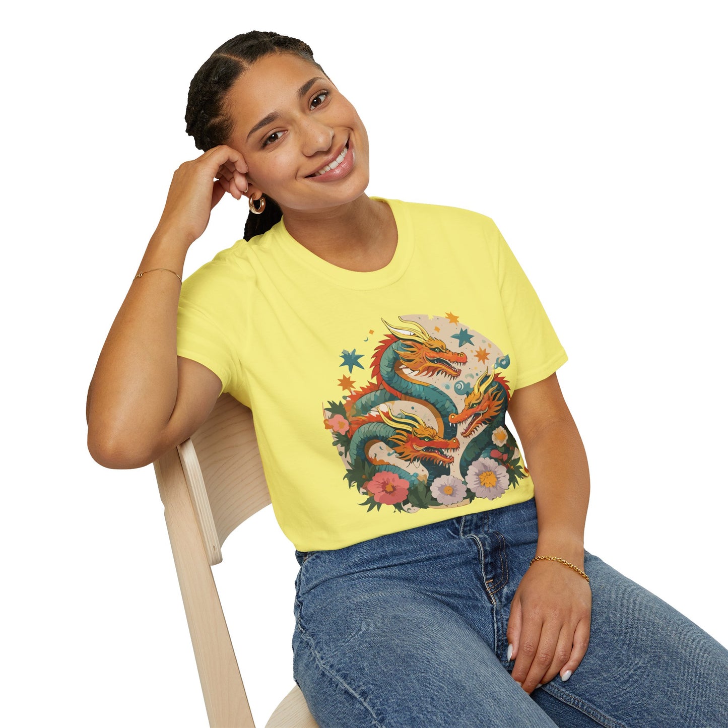 Dragon T Shirt, Dragon Shirt, Shirt with Animals, Animal Shirt