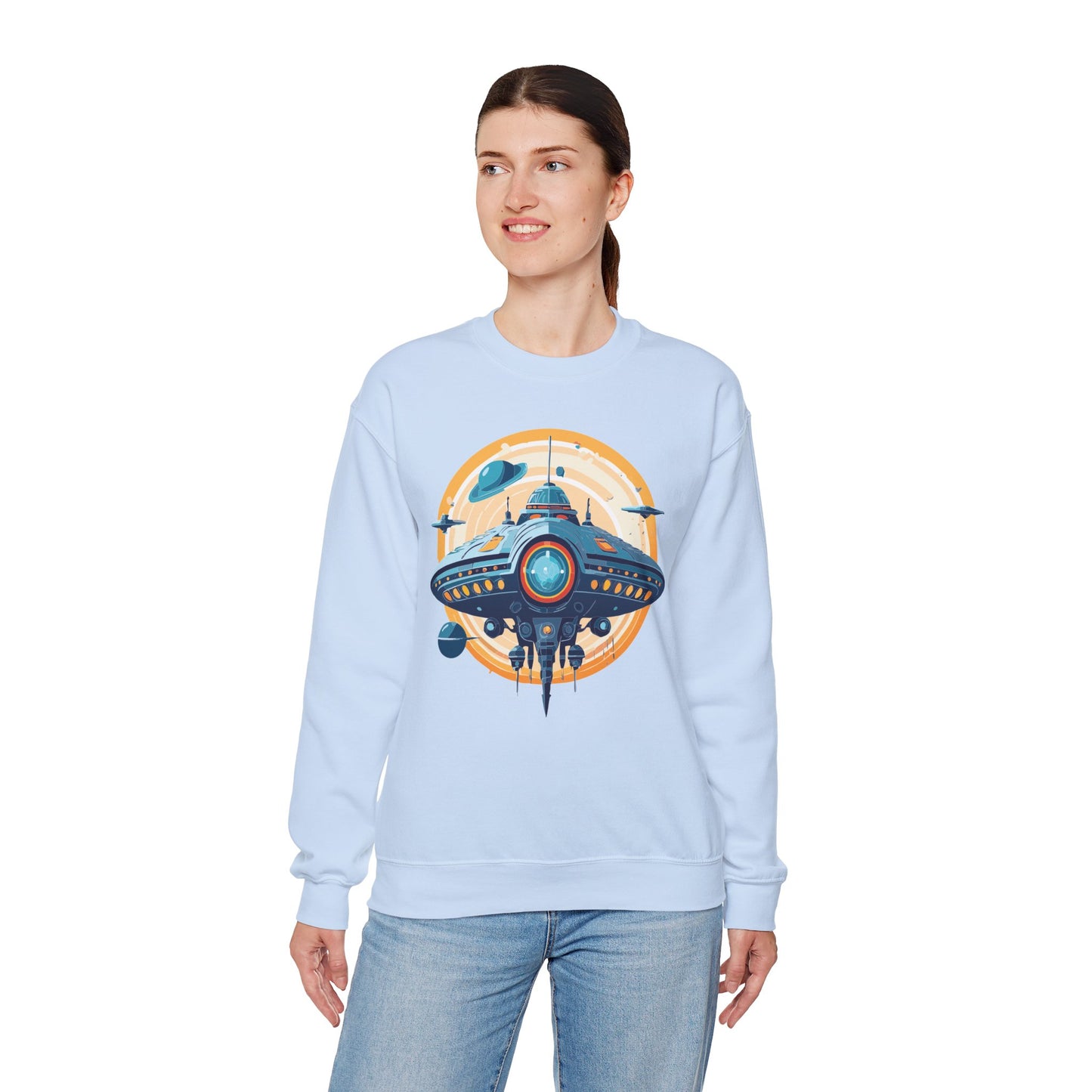 Space Shuttle Sweatshirt, Cosmic Sweatshirt, Astronaut Sweatshirt, Space Cosmic Sweatshirt