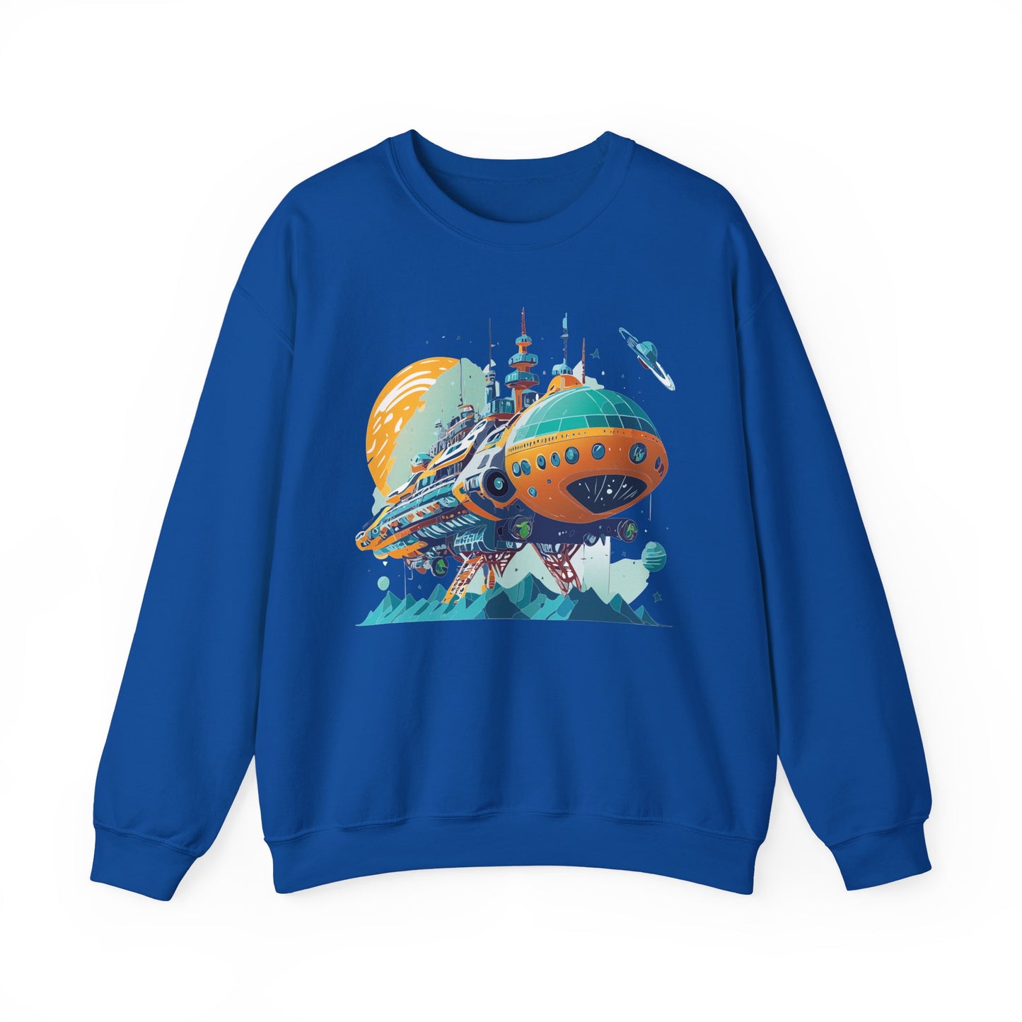 Space Shuttle Sweatshirt, Cosmic Sweatshirt, Astronaut Sweatshirt, Space Cosmic Sweatshirt