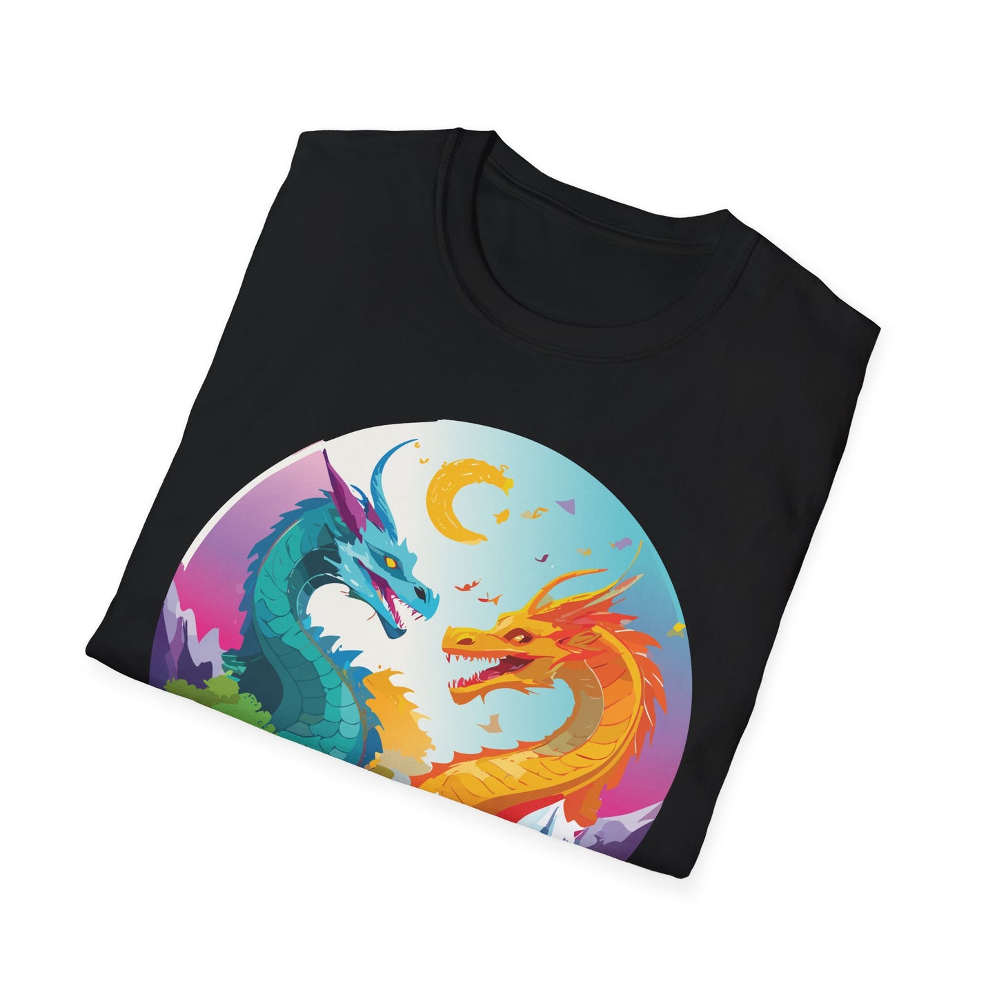 Dragon T Shirt, Dragon Shirt, Shirt with Animals, Animal Shirt