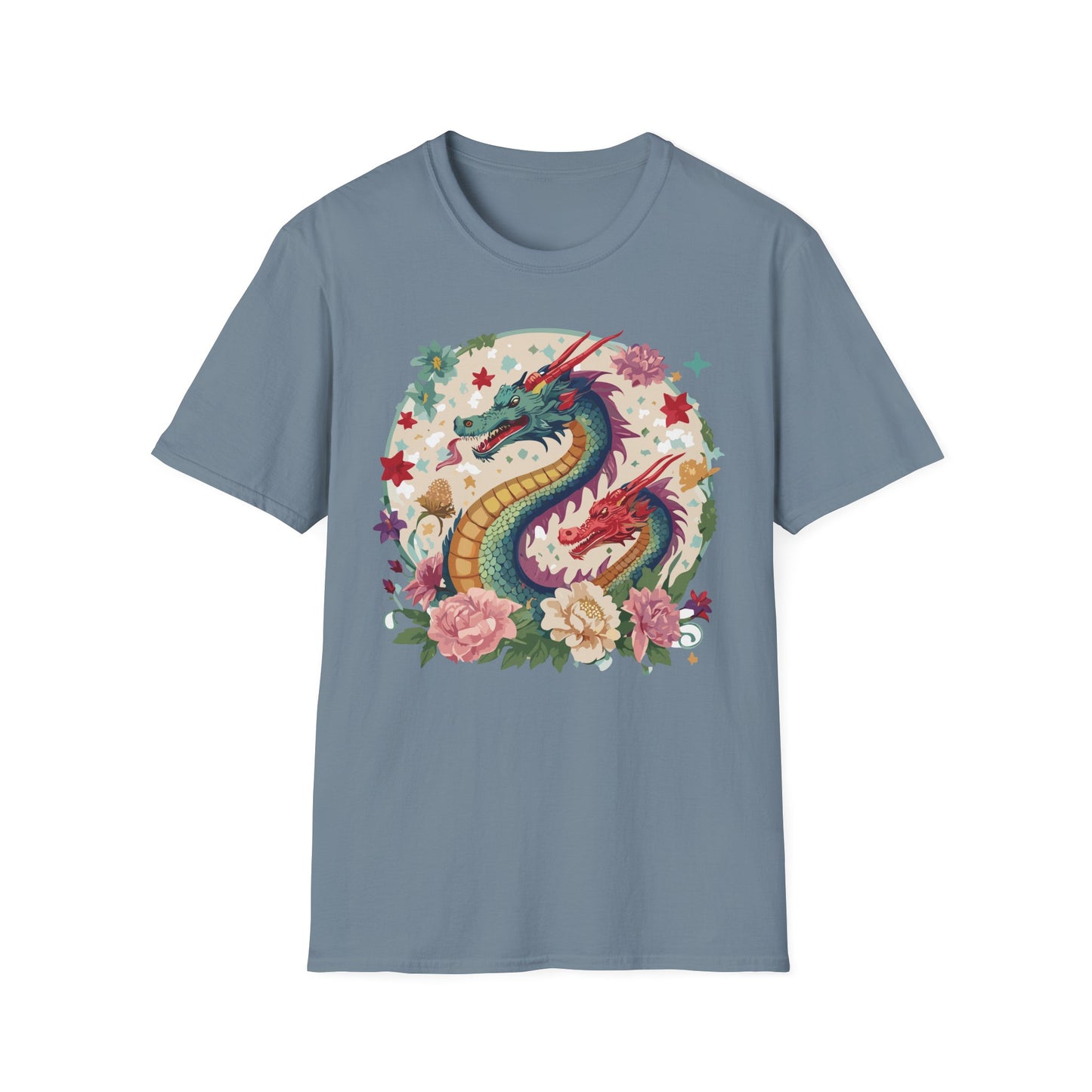 Dragon T Shirt, Dragon Shirt, Shirt with Animals, Animal Shirt