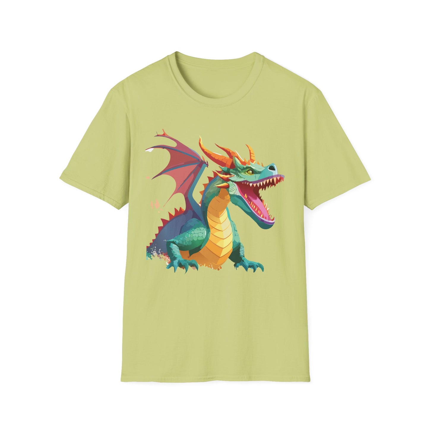 Dragon T Shirt, Dragon Shirt, Shirt with Animals, Animal Shirt