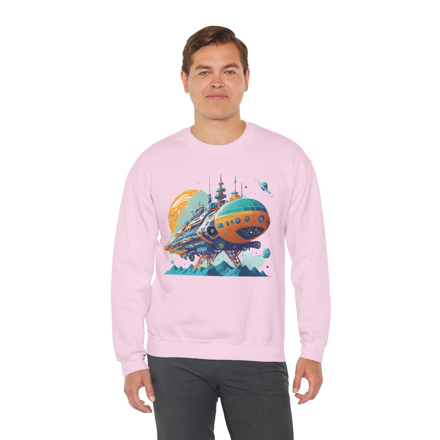 Space Shuttle Sweatshirt, Cosmic Sweatshirt, Astronaut Sweatshirt, Space Cosmic Sweatshirt