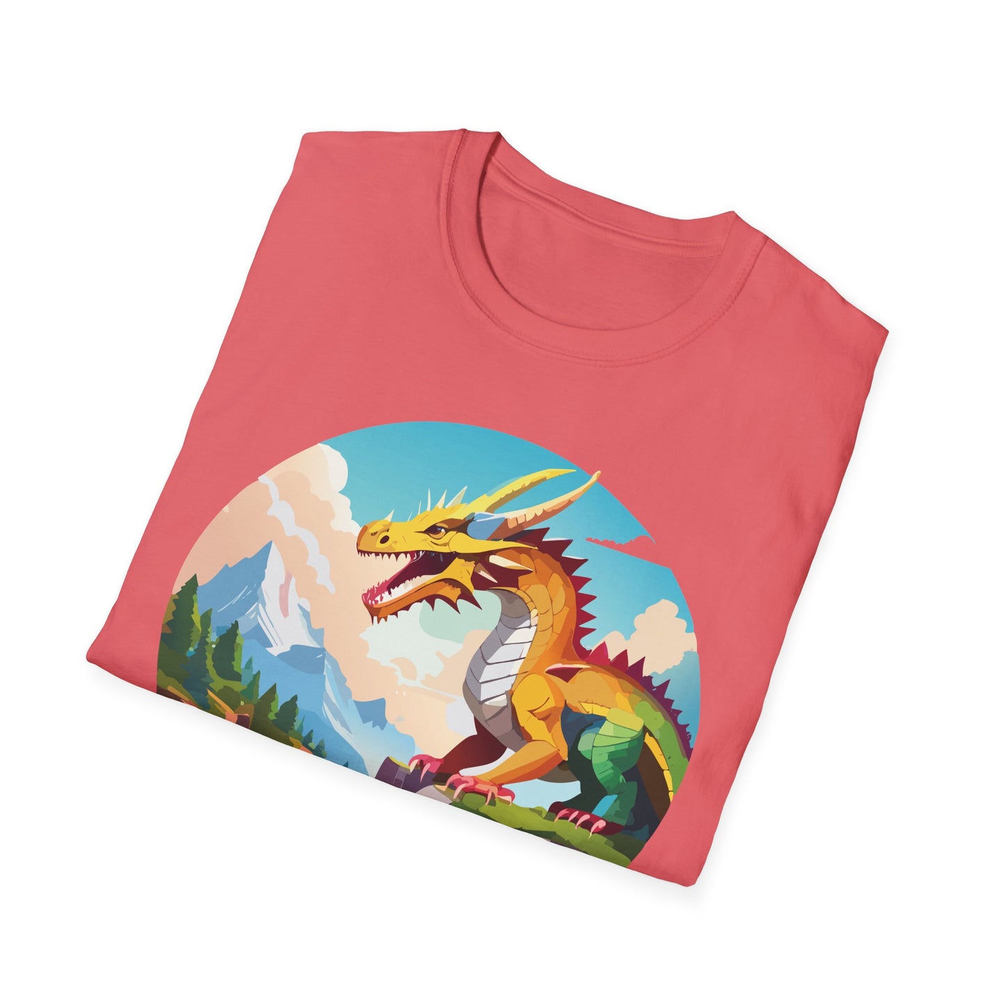 Dragon T Shirt, Dragon Shirt, Shirt with Animals, Animal Shirt