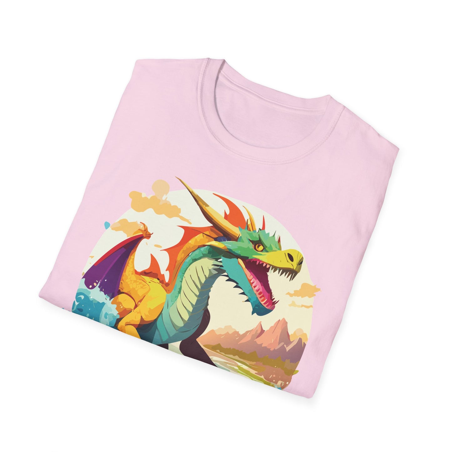 Dragon T Shirt, Dragon Shirt, Shirt with Animals, Animal Shirt