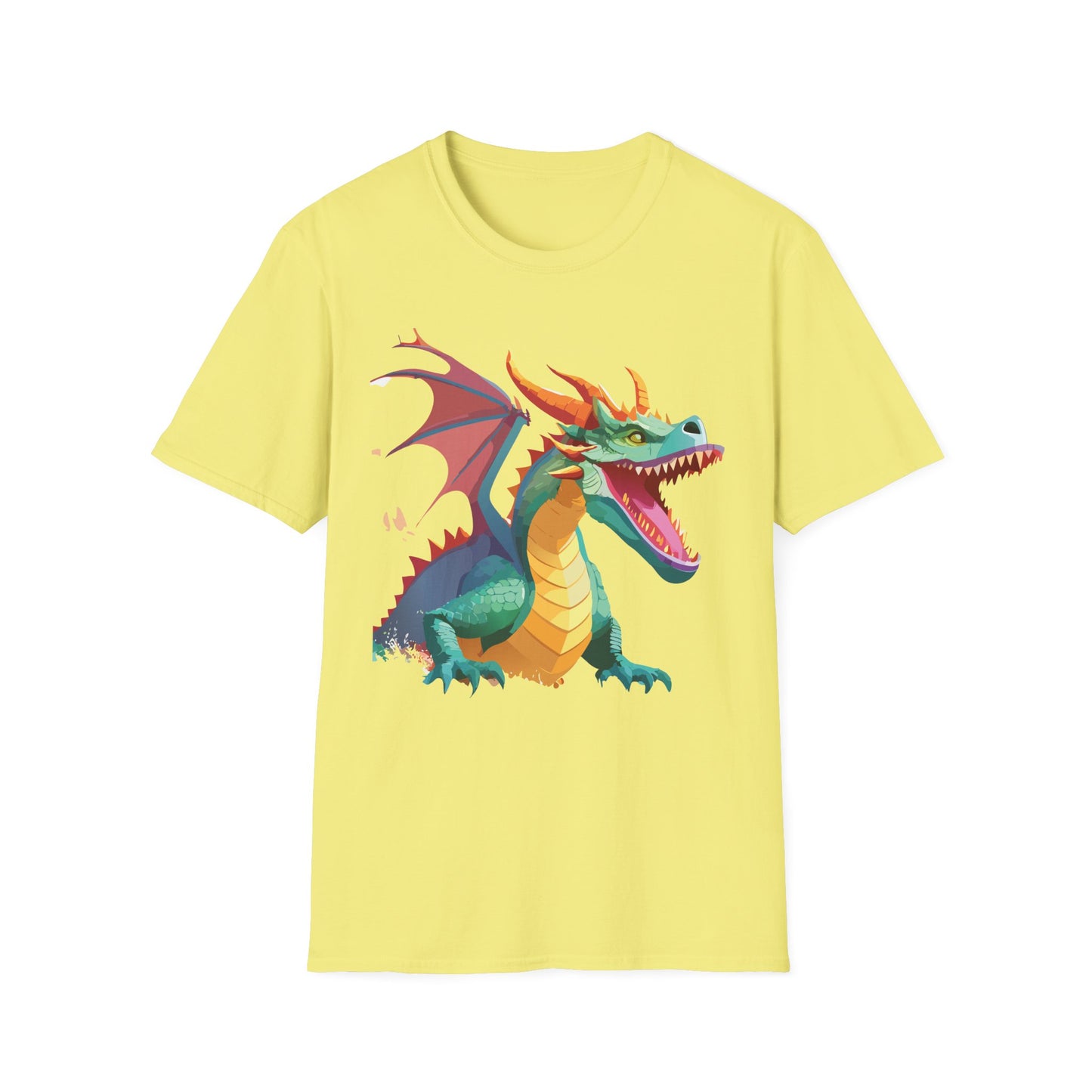 Dragon T Shirt, Dragon Shirt, Shirt with Animals, Animal Shirt