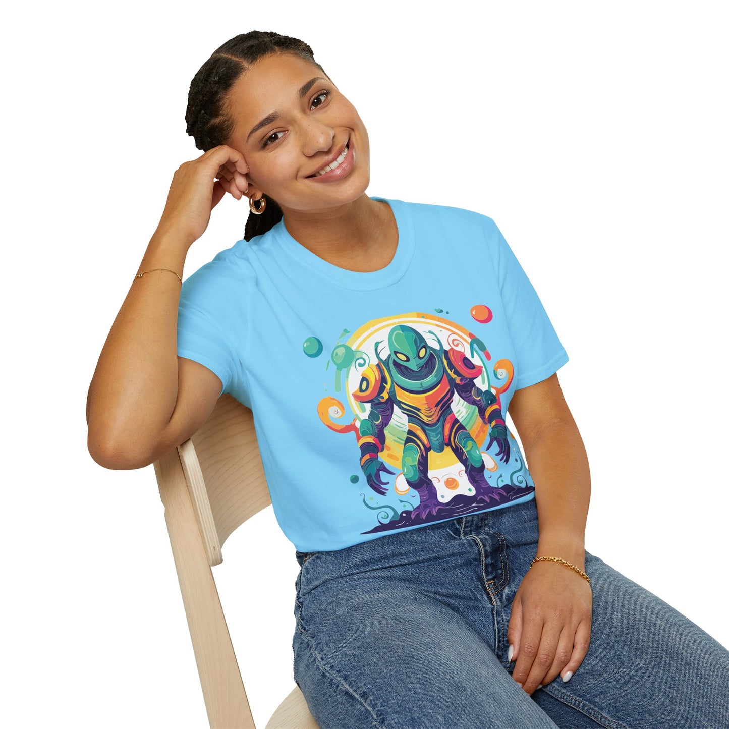 Alien T Shirt, Cosmos Shirt, Shirt with Aliens, Cosmo Shirts