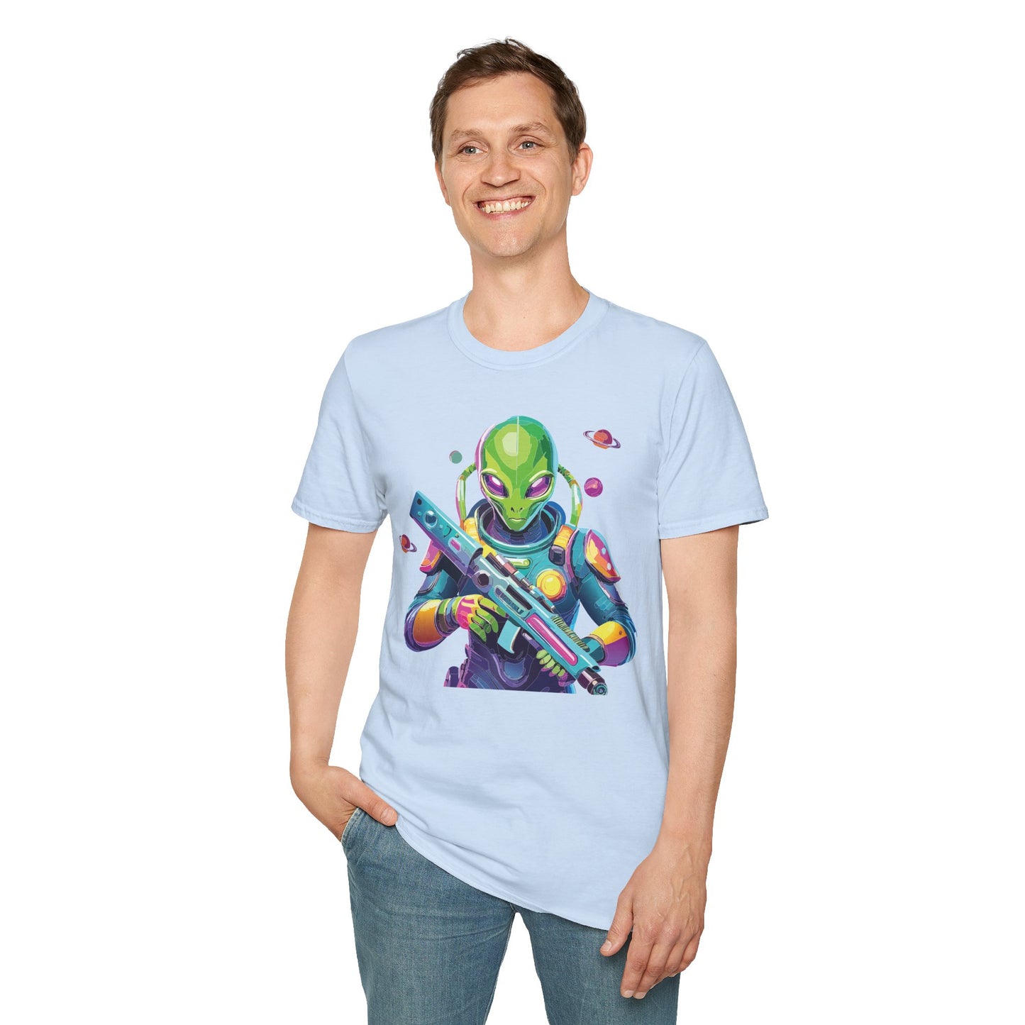 Alien T Shirt, Cosmos Shirt, Shirt with Aliens, Cosmo Shirts