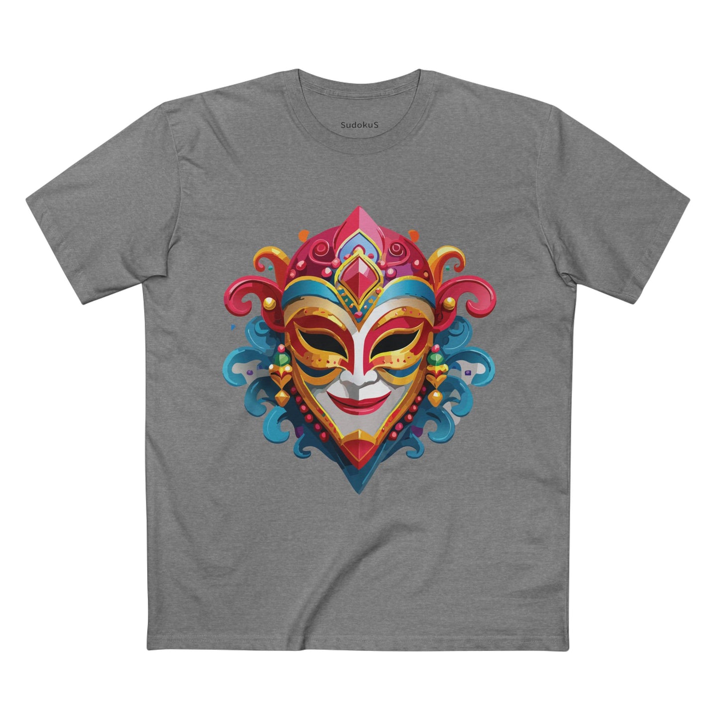 Mask Shirt, Shirt with Face - SudokuS