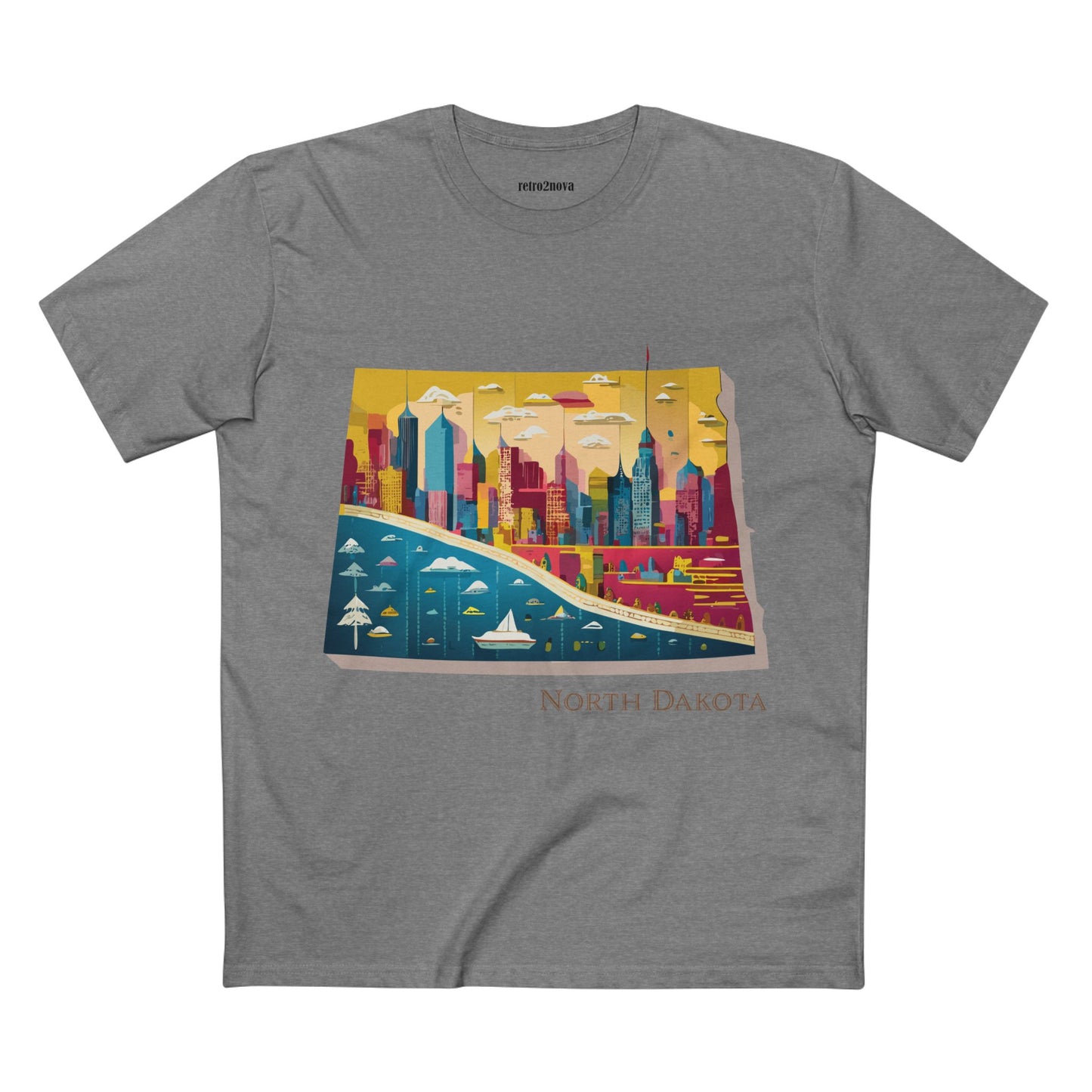 US State Shirts, North Dakota Shirt