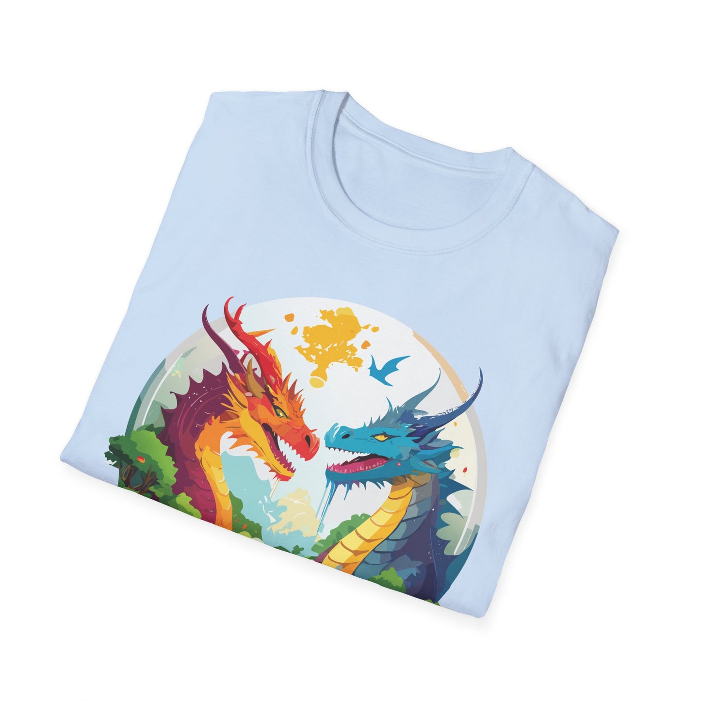 Dragon T Shirt, Dragon Shirt, Shirt with Animals, Animal Shirt