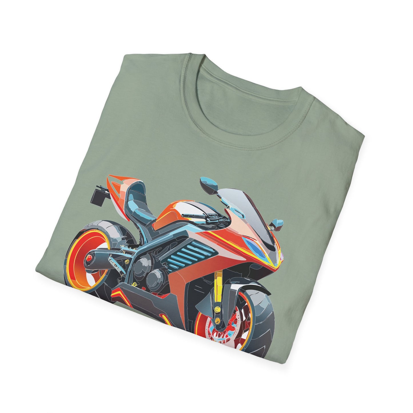 Bike T Shirt, Moto Shirt, Shirt with Motorcycle, MTB T Shirts