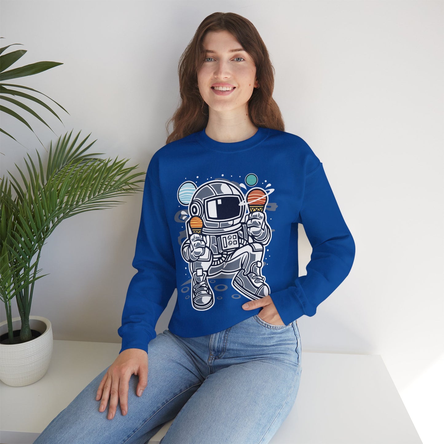 Space Shuttle Sweatshirt, Cosmic Sweatshirt, Astronaut Sweatshirt, Space Cosmic Sweatshirt