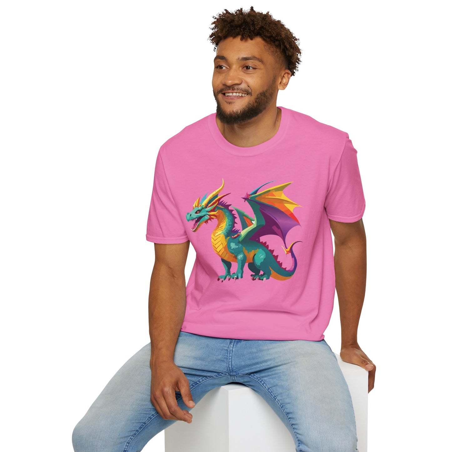 Dragon T Shirt, Dragon Shirt, Shirt with Animals, Animal Shirt