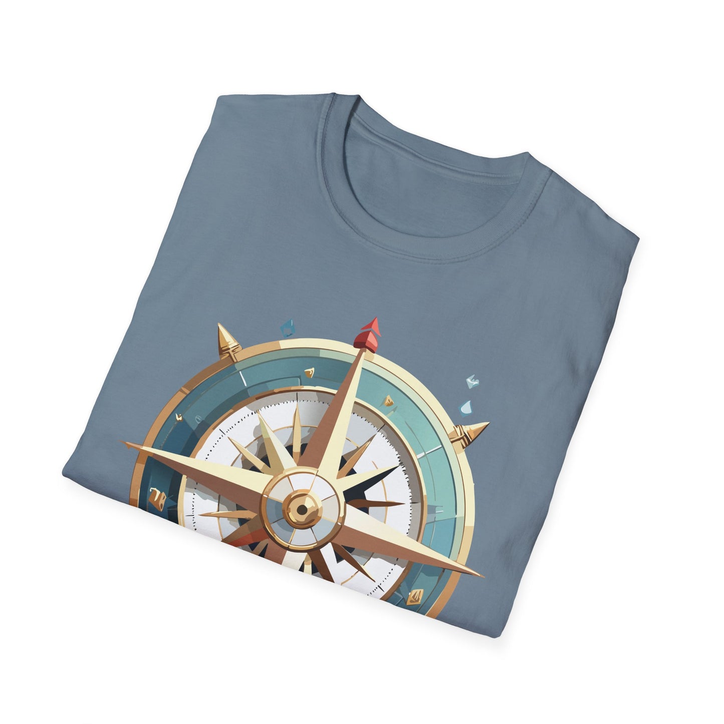 Compass T Shirt, Compass Shirt, Shirt with Compass, Navigator Shirt