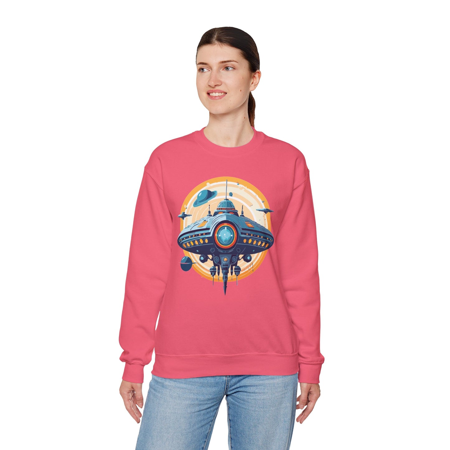 Space Shuttle Sweatshirt, Cosmic Sweatshirt, Astronaut Sweatshirt, Space Cosmic Sweatshirt
