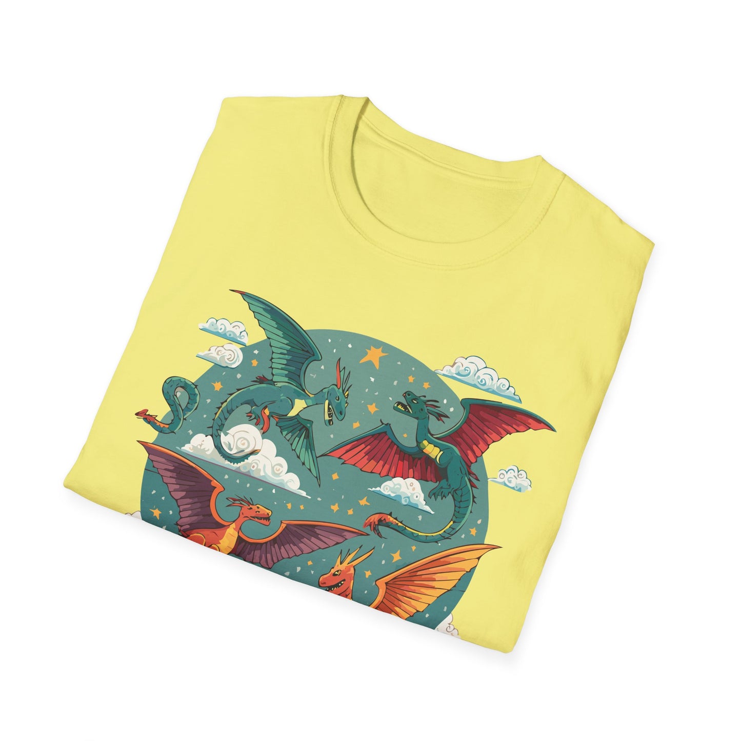 Dragon T Shirt, Dragon Shirt, Shirt with Animals, Animal Shirt