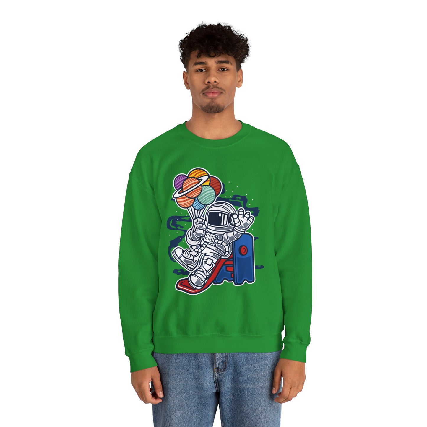 Space Shuttle Sweatshirt, Cosmic Sweatshirt, Astronaut Sweatshirt, Space Cosmic Sweatshirt