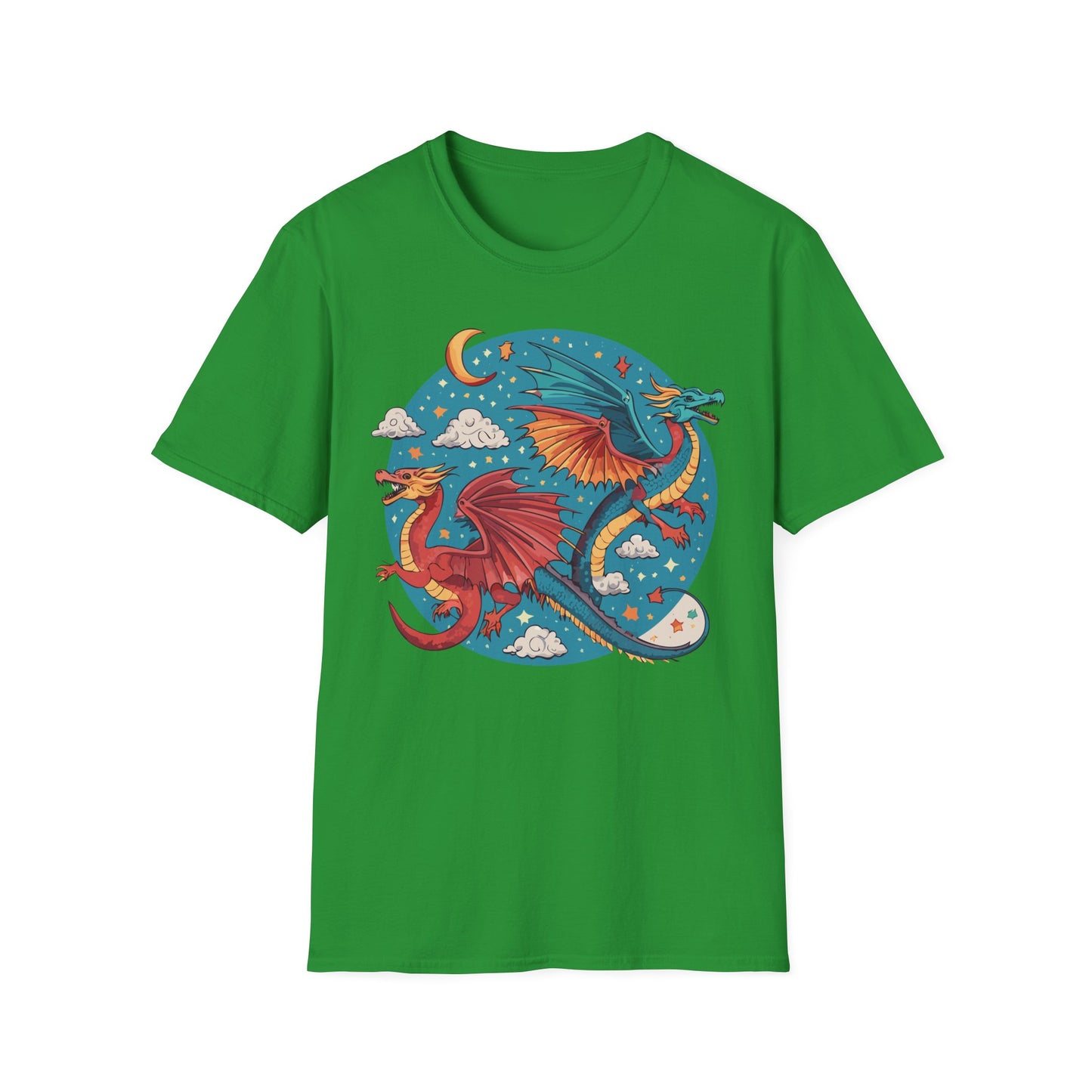 Dragon T Shirt, Dragon Shirt, Shirt with Animals, Animal Shirt