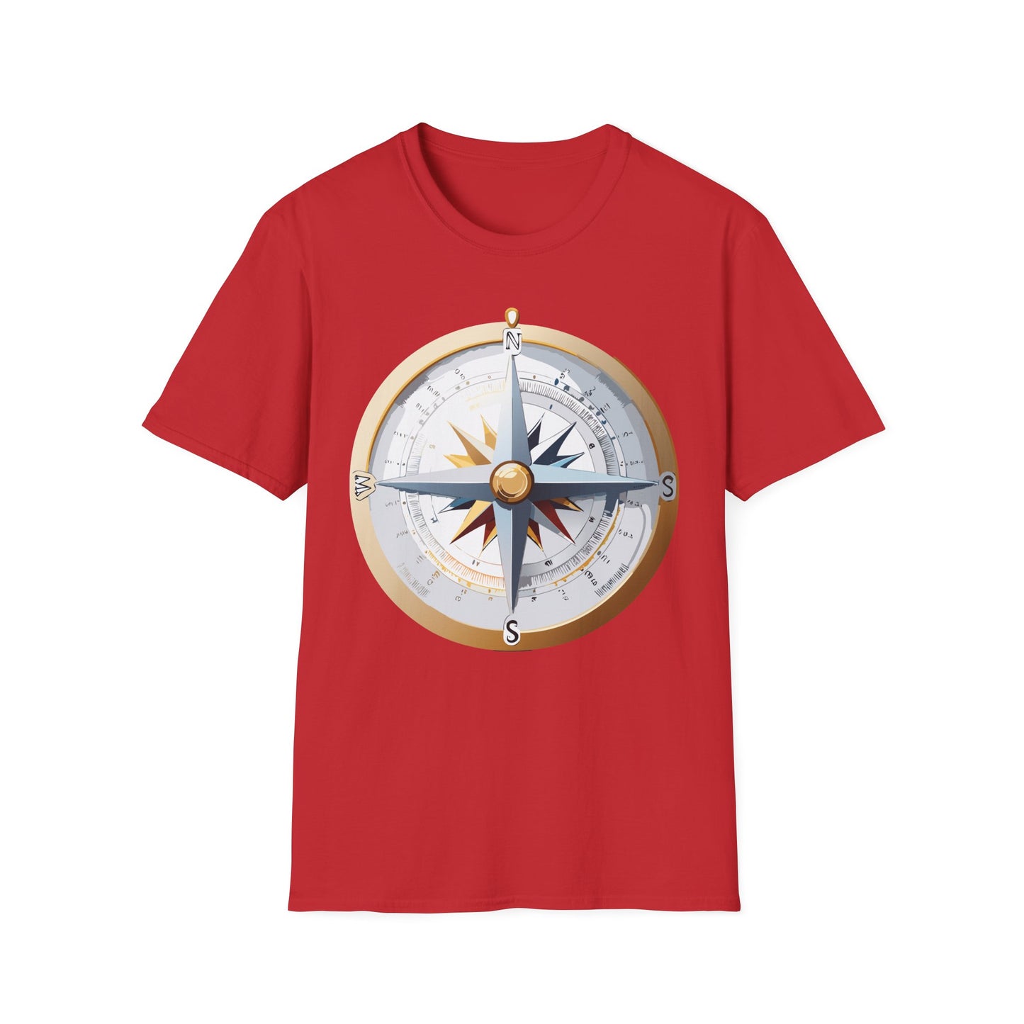 Compass T Shirt, Compass Shirt, Shirt with Compass, Navigator Shirt