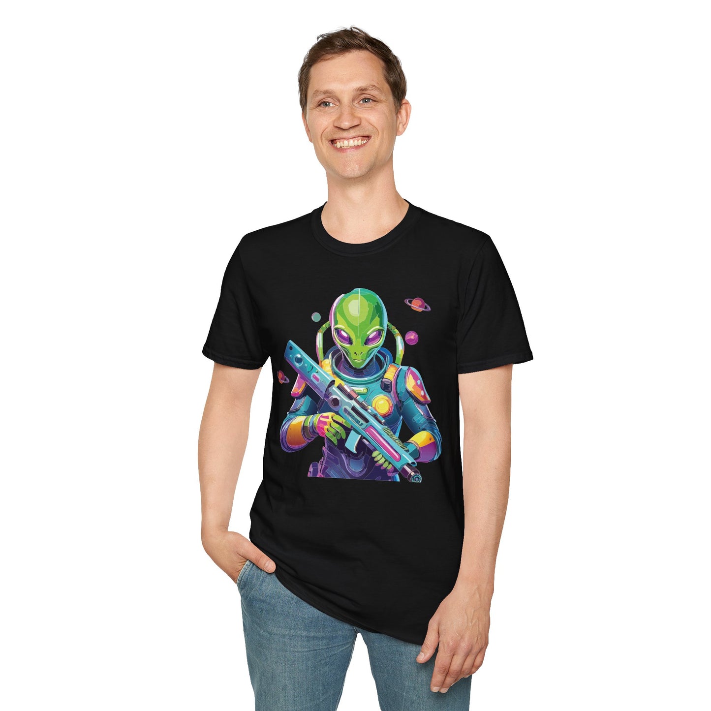 Alien T Shirt, Cosmos Shirt, Shirt with Aliens, Cosmo Shirts