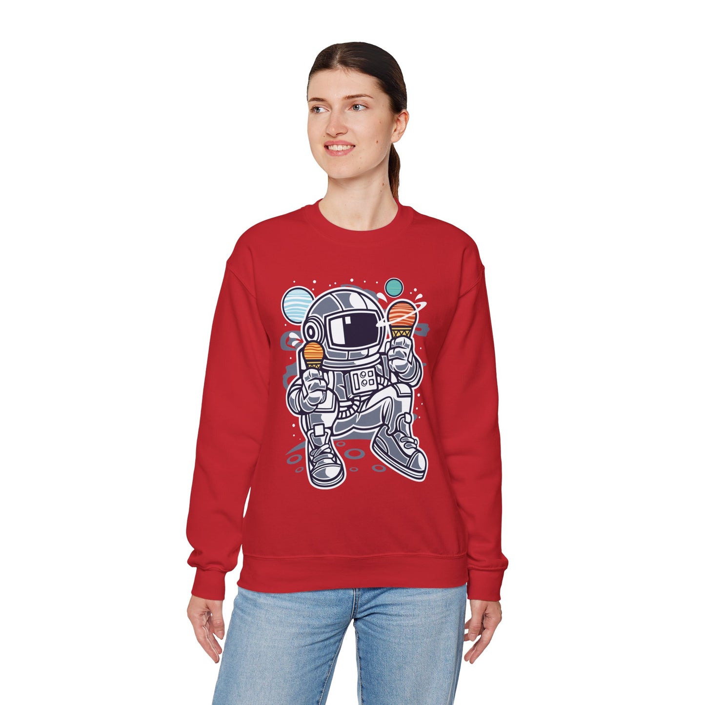 Space Shuttle Sweatshirt, Cosmic Sweatshirt, Astronaut Sweatshirt, Space Cosmic Sweatshirt